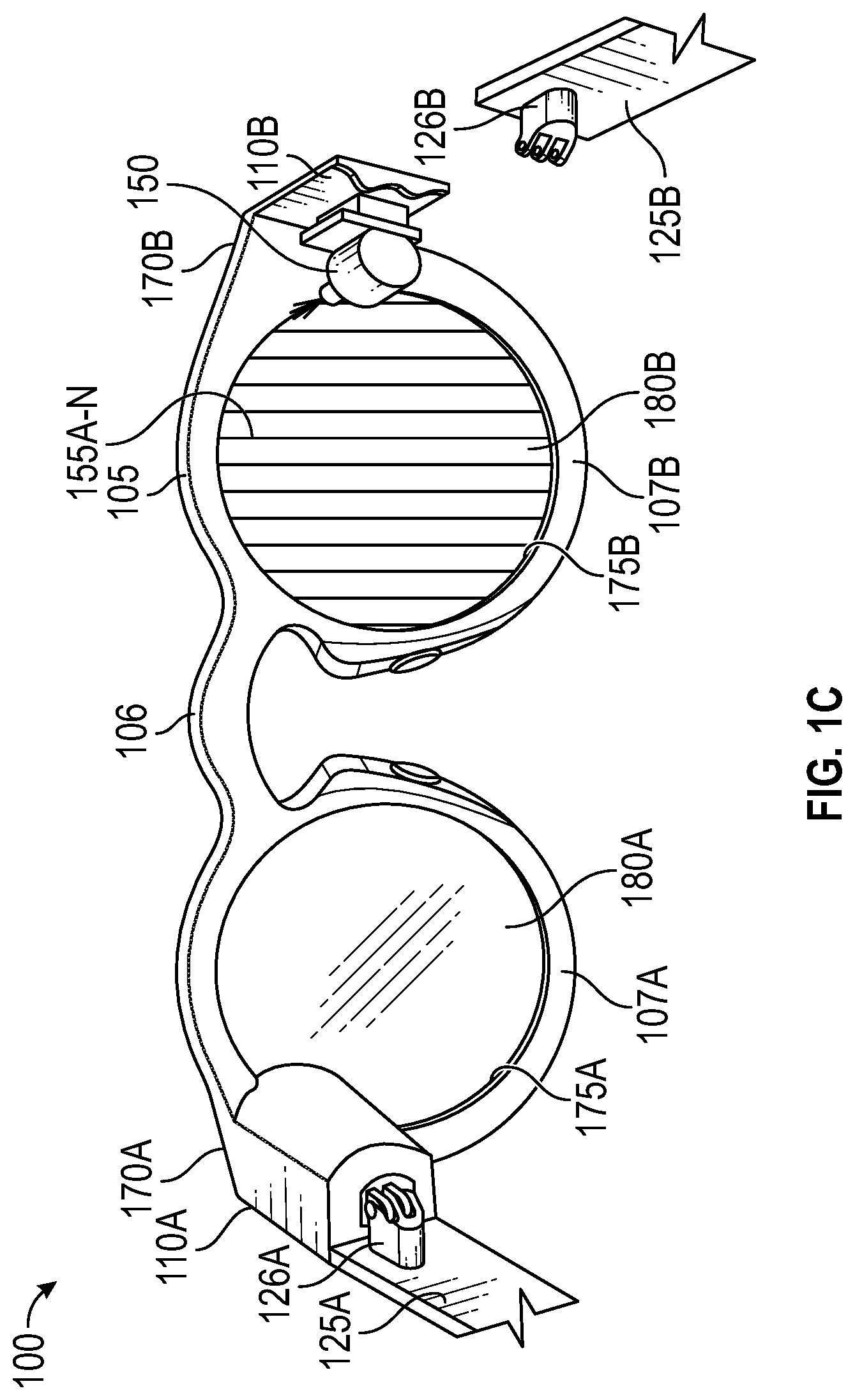 Patent US11775168 Figure 3 – Eyewear device user interface