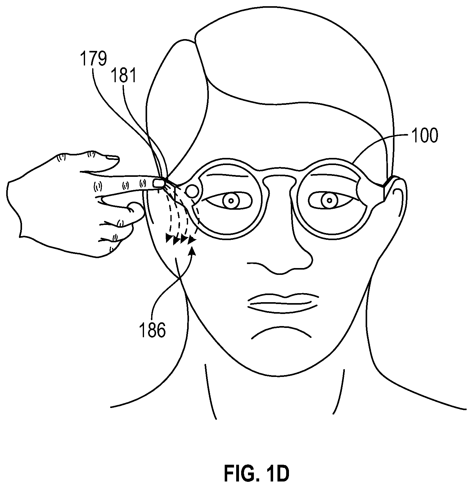 Patent US11775168 Figure 4 – Eyewear device user interface