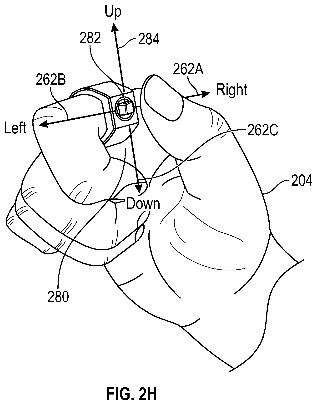 Patent US11775168 Figure 9 – Eyewear device user interface