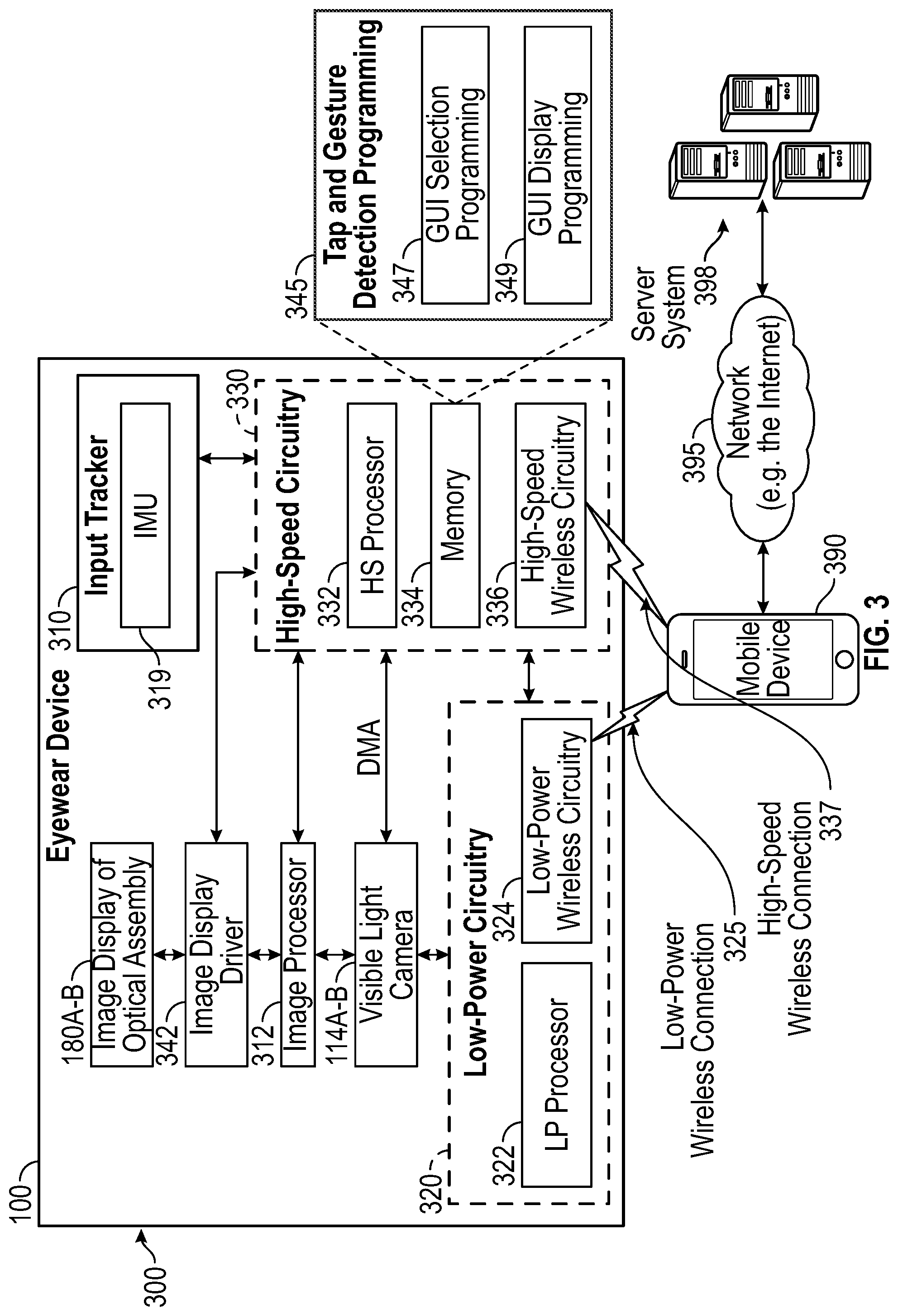 Patent US11775168 Figure 10 – Eyewear device user interface