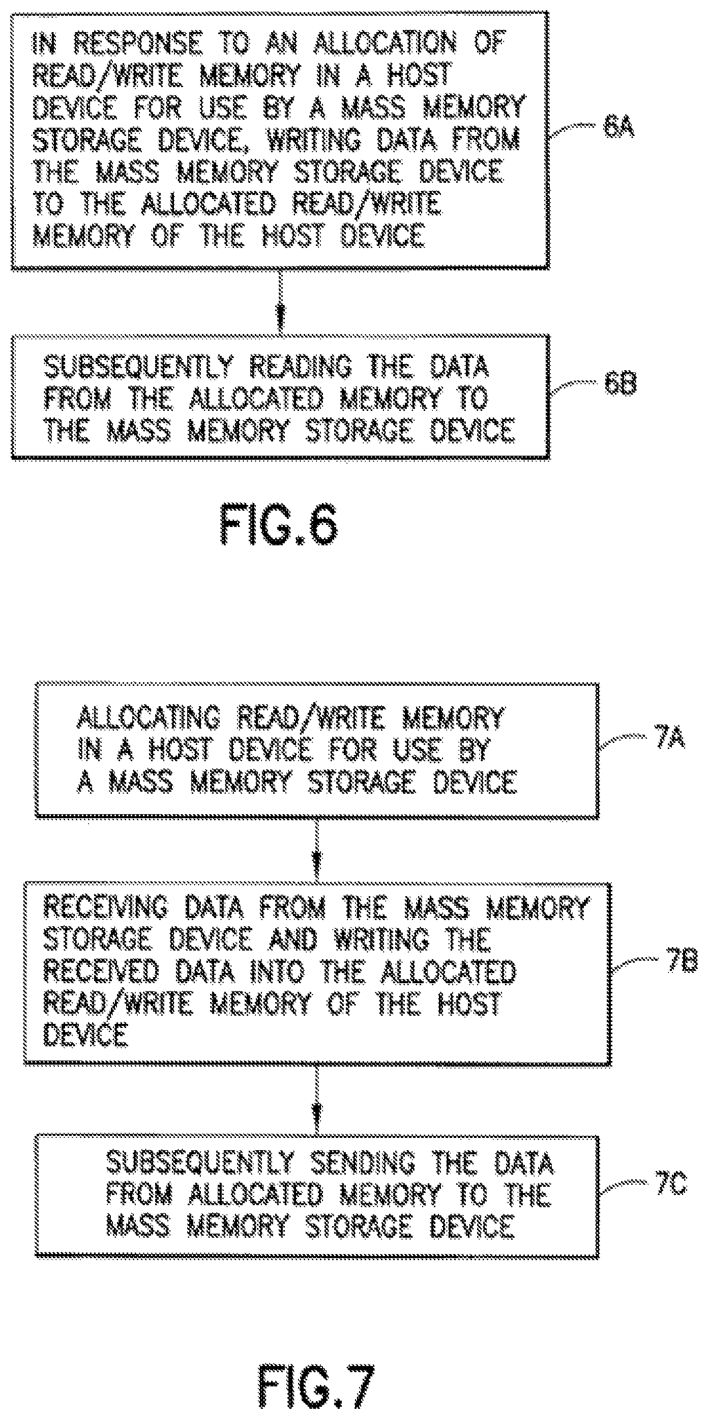 Patent US11775173 Figure 7 – Apparatus and method to share host system RAM with mass storage memory RAM