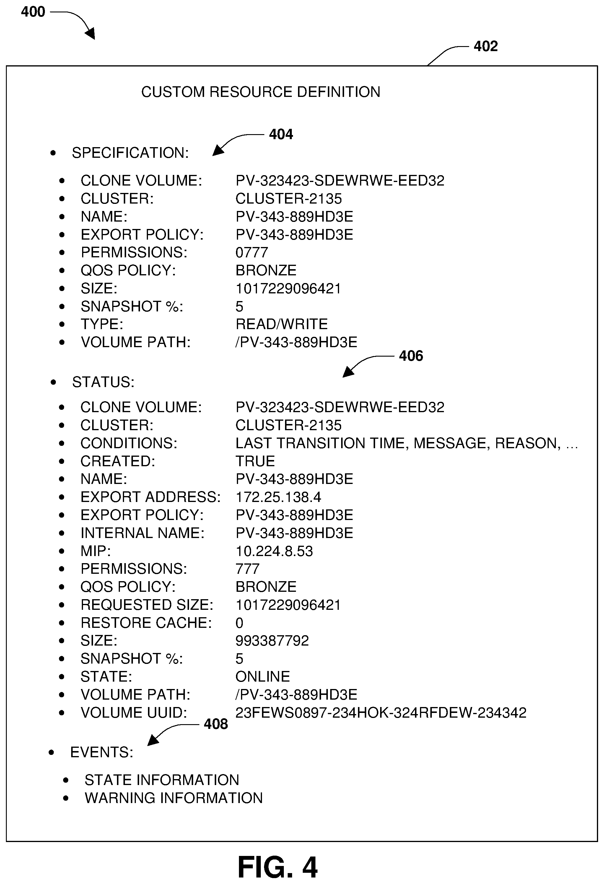 Patent US11775204 Figure 6 – Distributed control plane for facilitating communication between a container orchestration platform and a distributed storage architecture