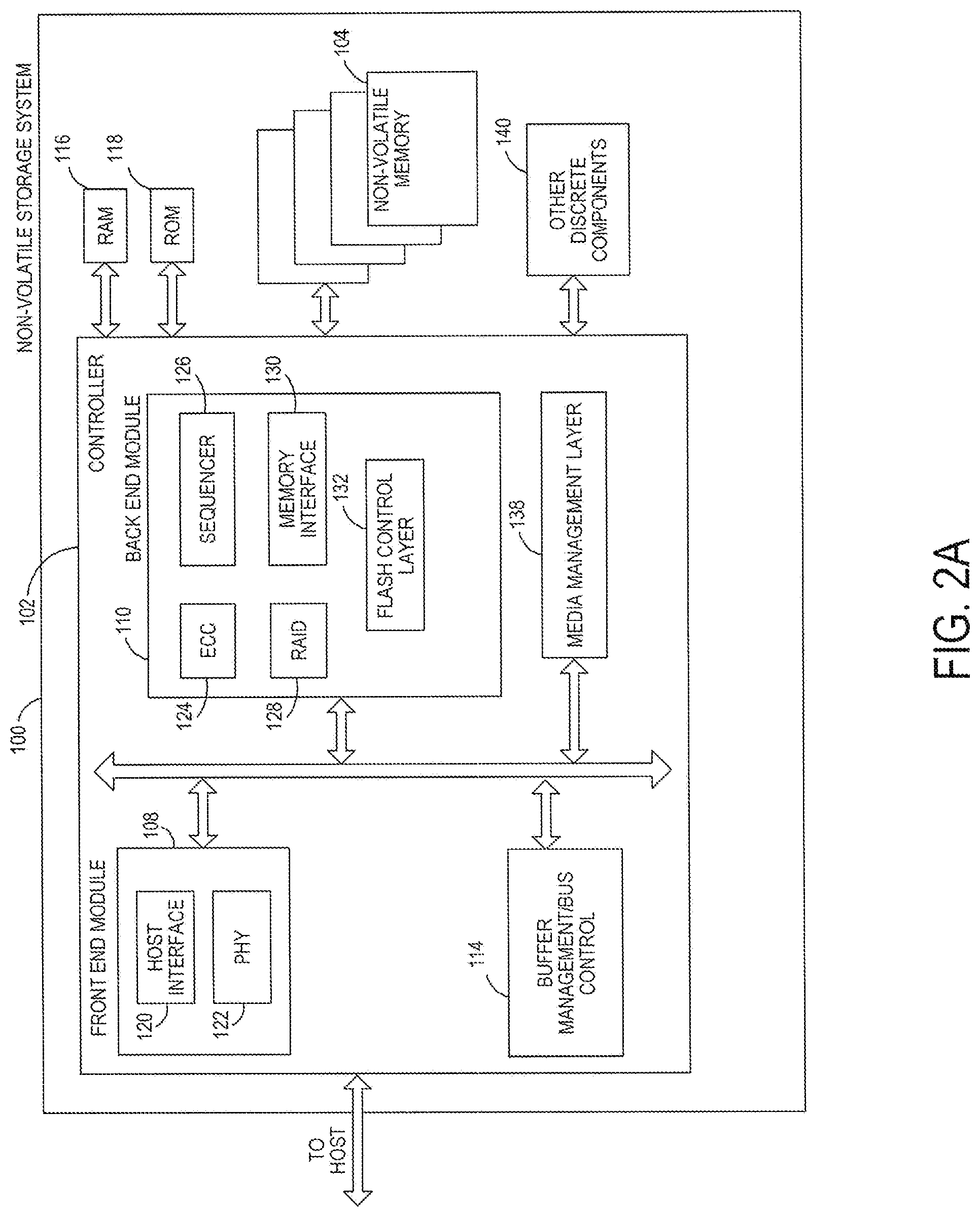 Patent US11775210 Figure 2 – Storage system and method for device-determined, application-specific dynamic command clustering