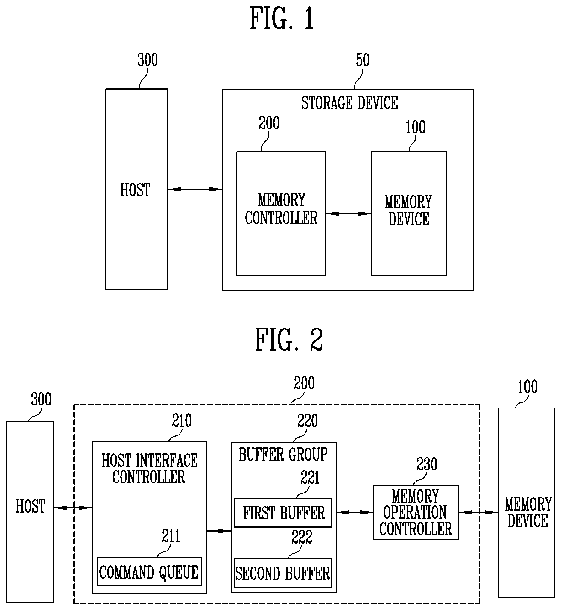 Patent US11775211 Figure 1 – Memory controller and method of operating the same
