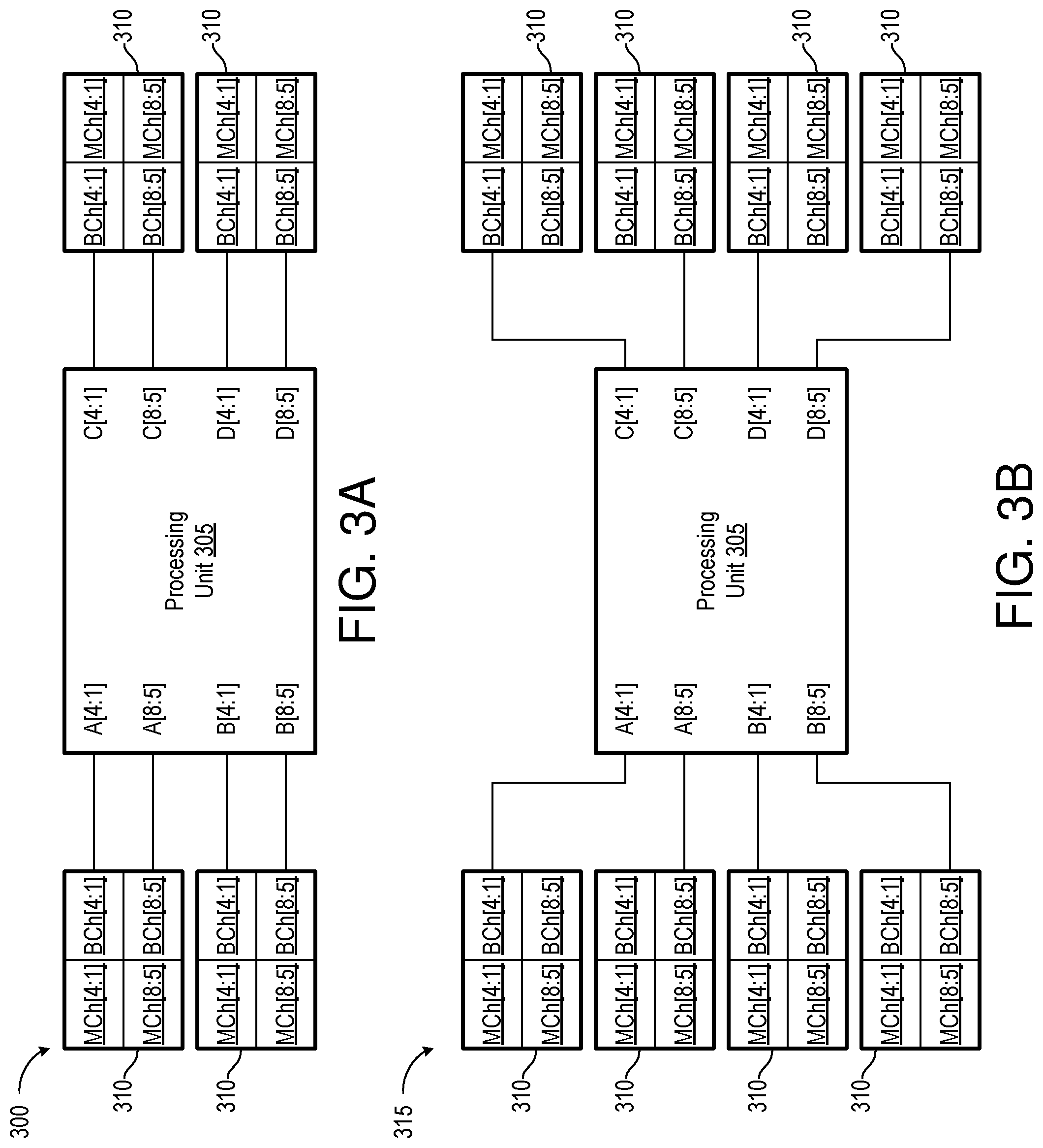 Patent US11775213 Figure 11 – Stacked memory device with paired channels