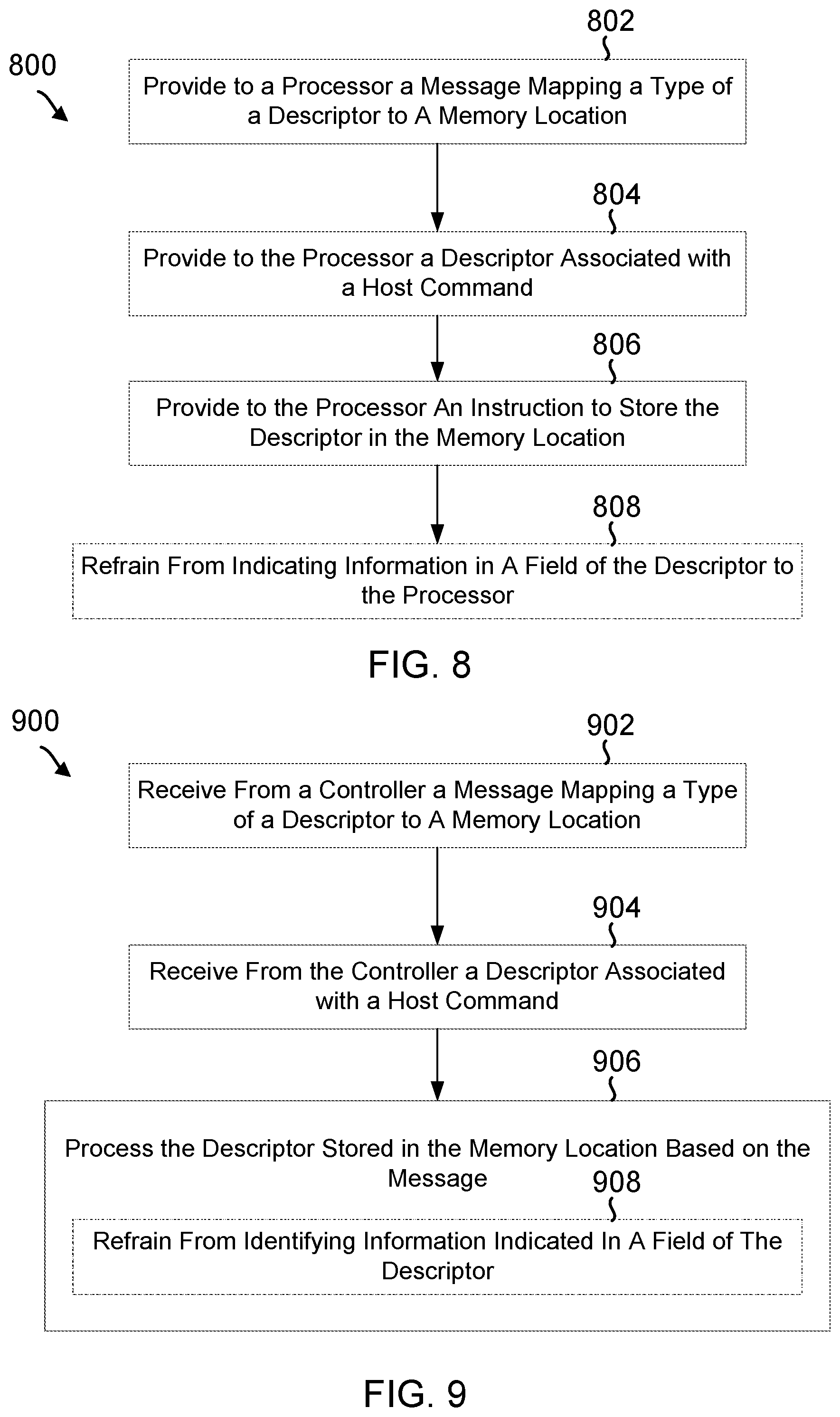 Patent US11775222 Figure 7 – Adaptive context metadata message for optimized two-chip performance
