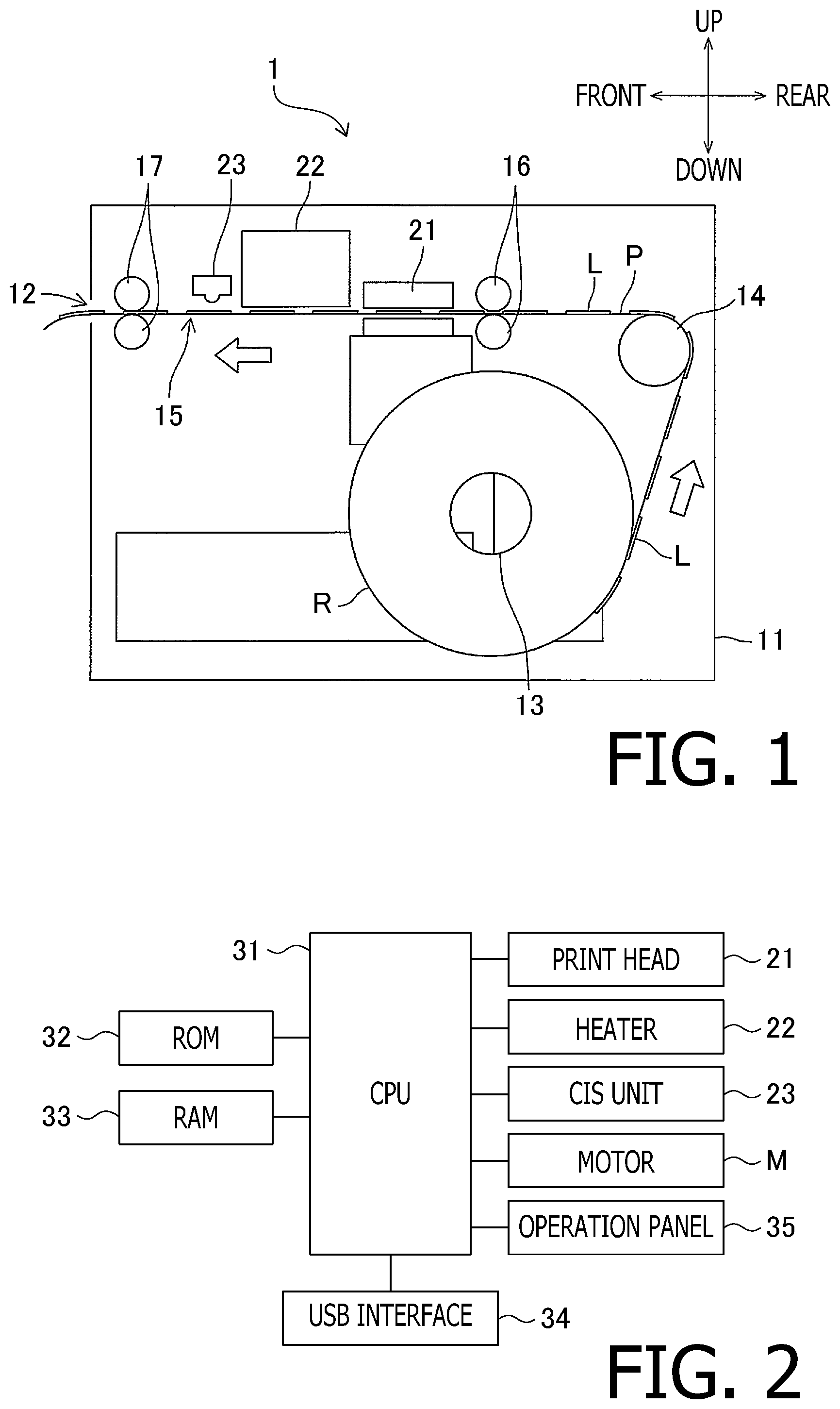 Patent US11775232 Figure 1 – Printer and printing system for reprinting low quality image and marking discard images