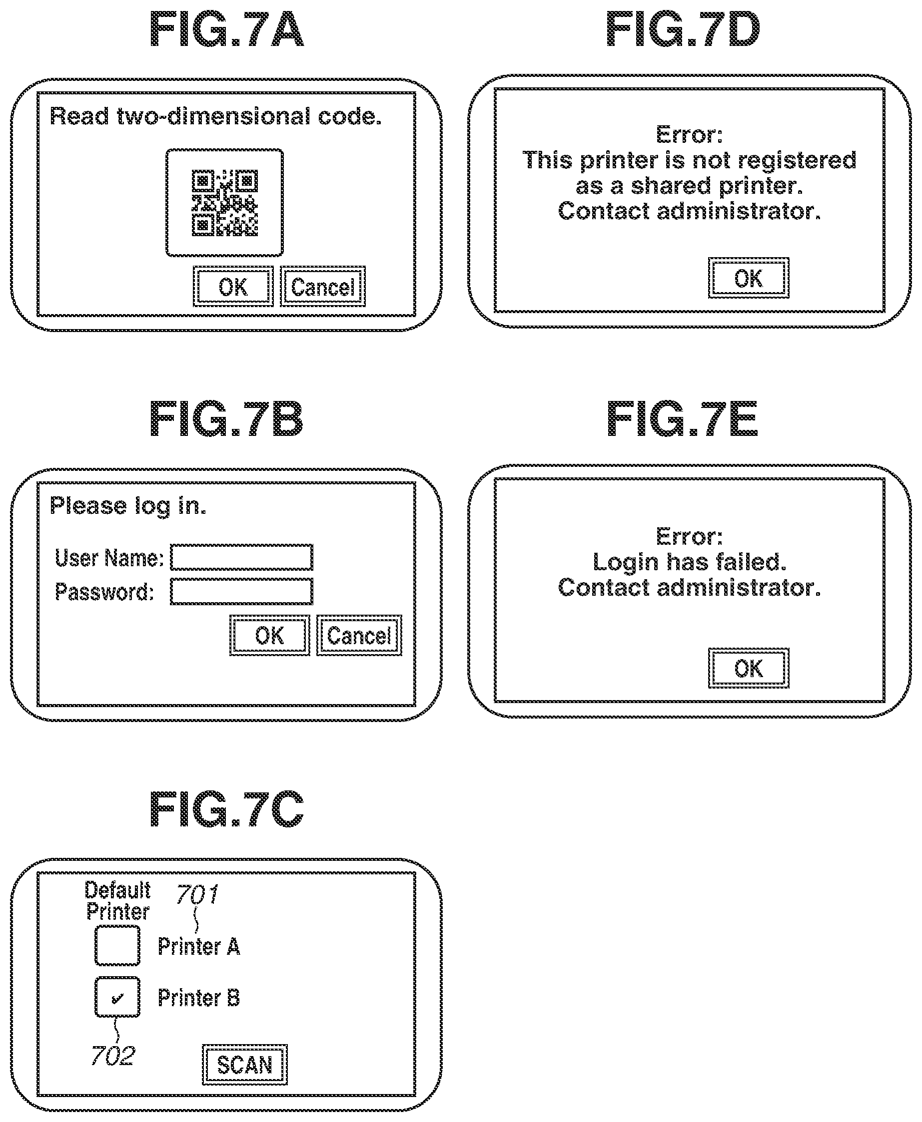 Patent US11775235 Figure 8 – Information processing apparatus, image formation apparatus, and control methods of information processing apparatus for registering a default printer