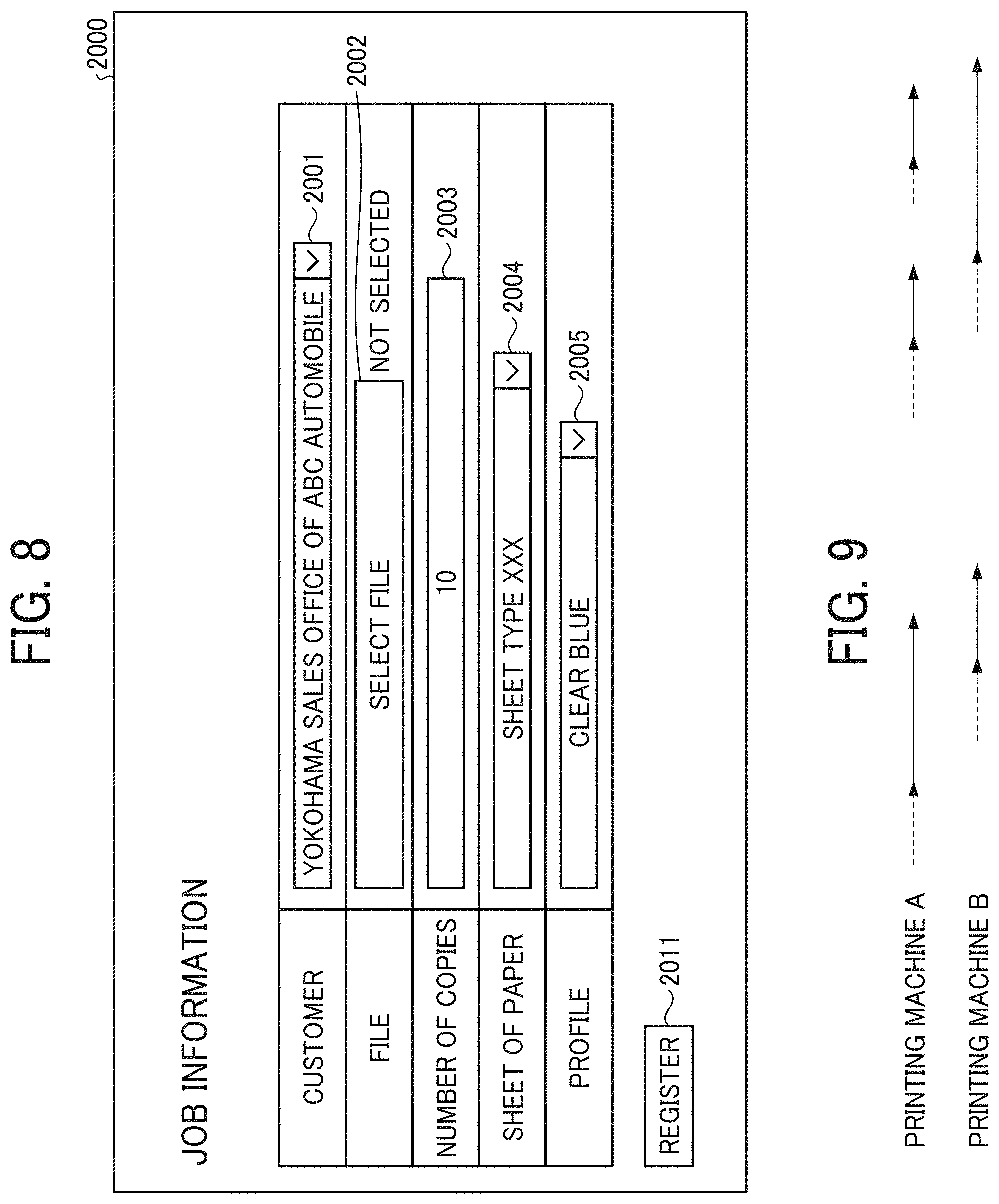 Patent US11775240 Figure 8 – Information processing system, information processing method, storage medium, and information processing apparatus