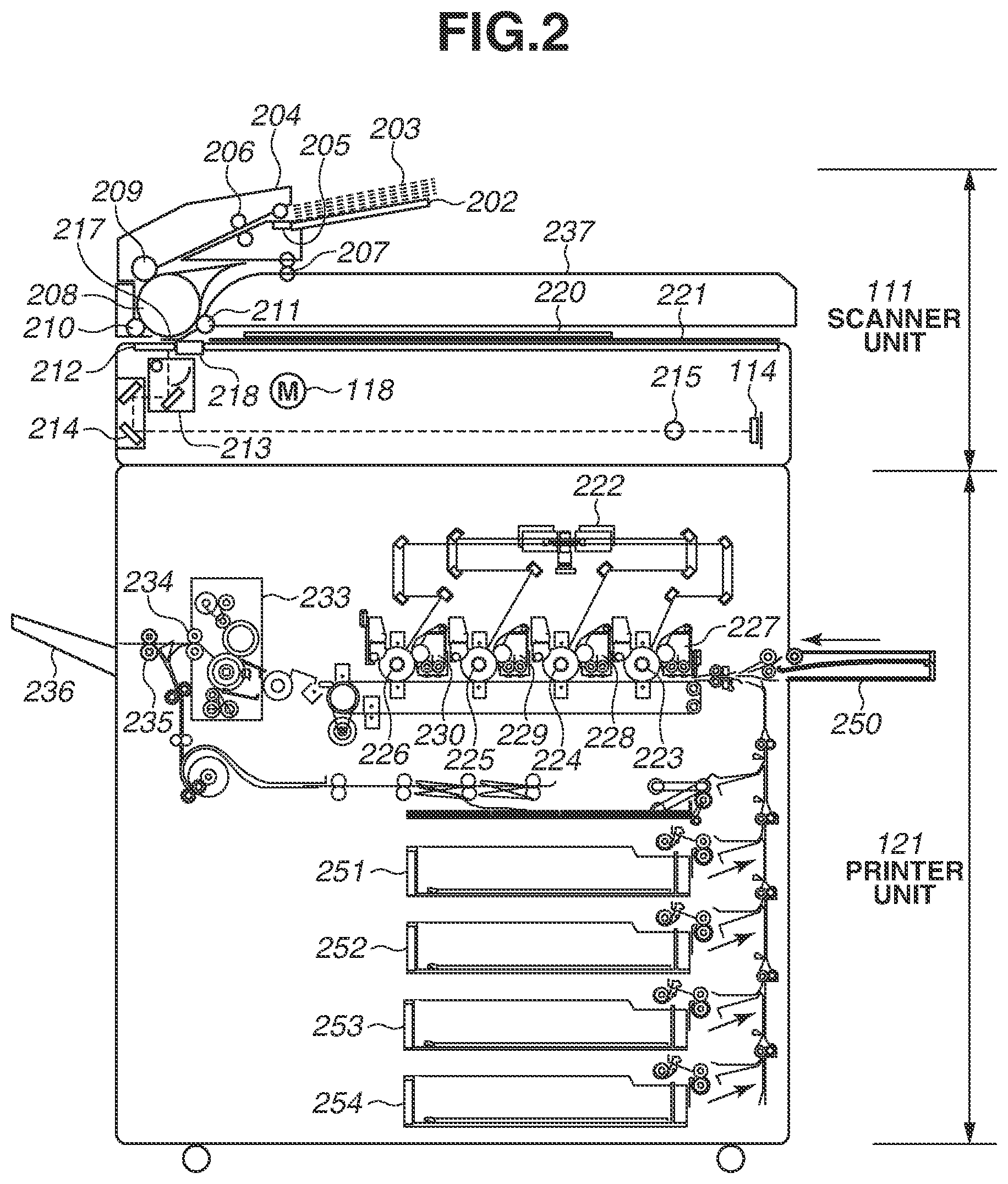 Patent US11775241 Figure 2 – Performing blank determination processing and storing data as log information