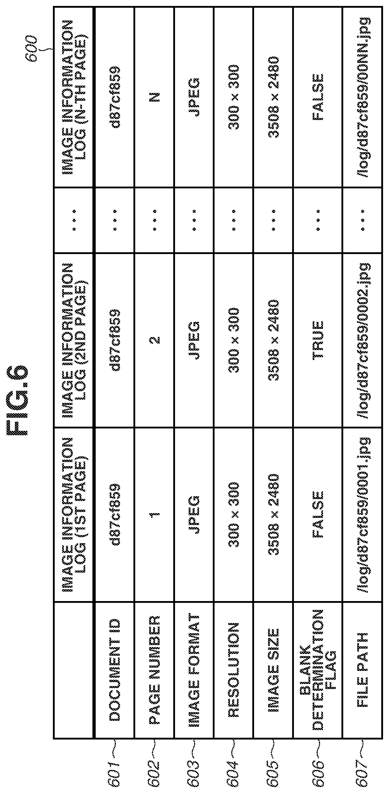Patent US11775241 Figure 6 – Performing blank determination processing and storing data as log information
