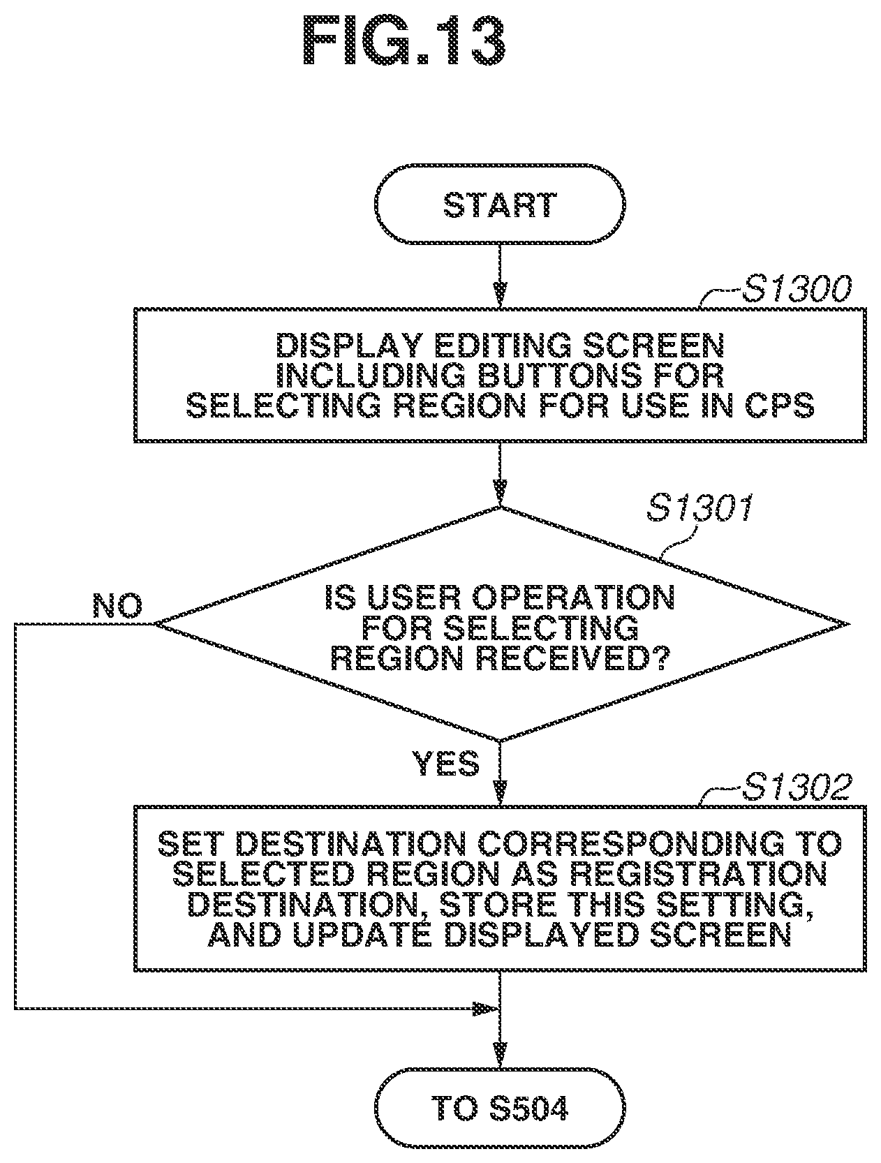 Patent US11775242 Figure 13 – Printing control apparatus that communicates with cloud print service, control method, and storage medium