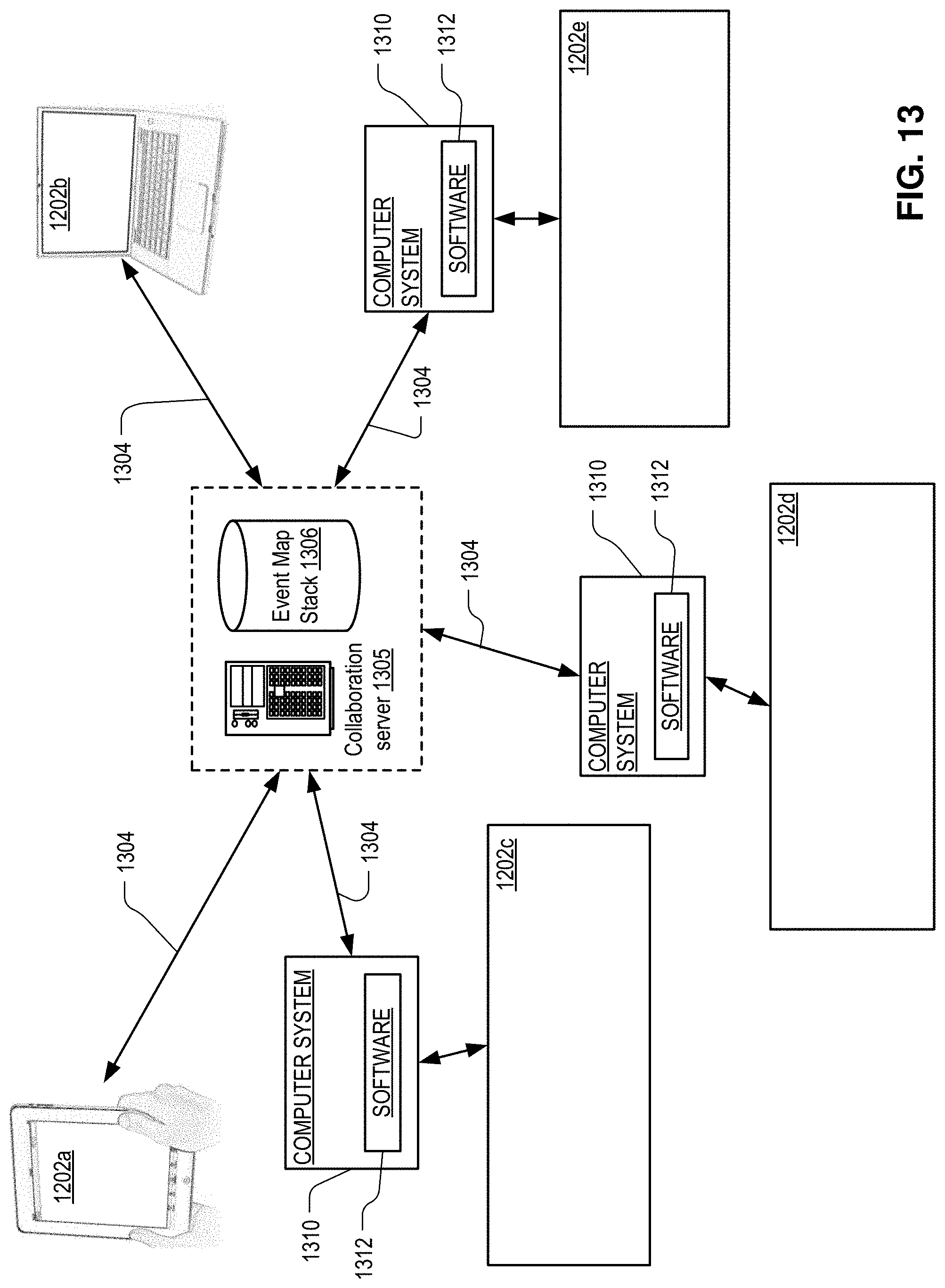 Patent US11775246 Figure 14 – Virtual workspace viewport following in collaboration systems