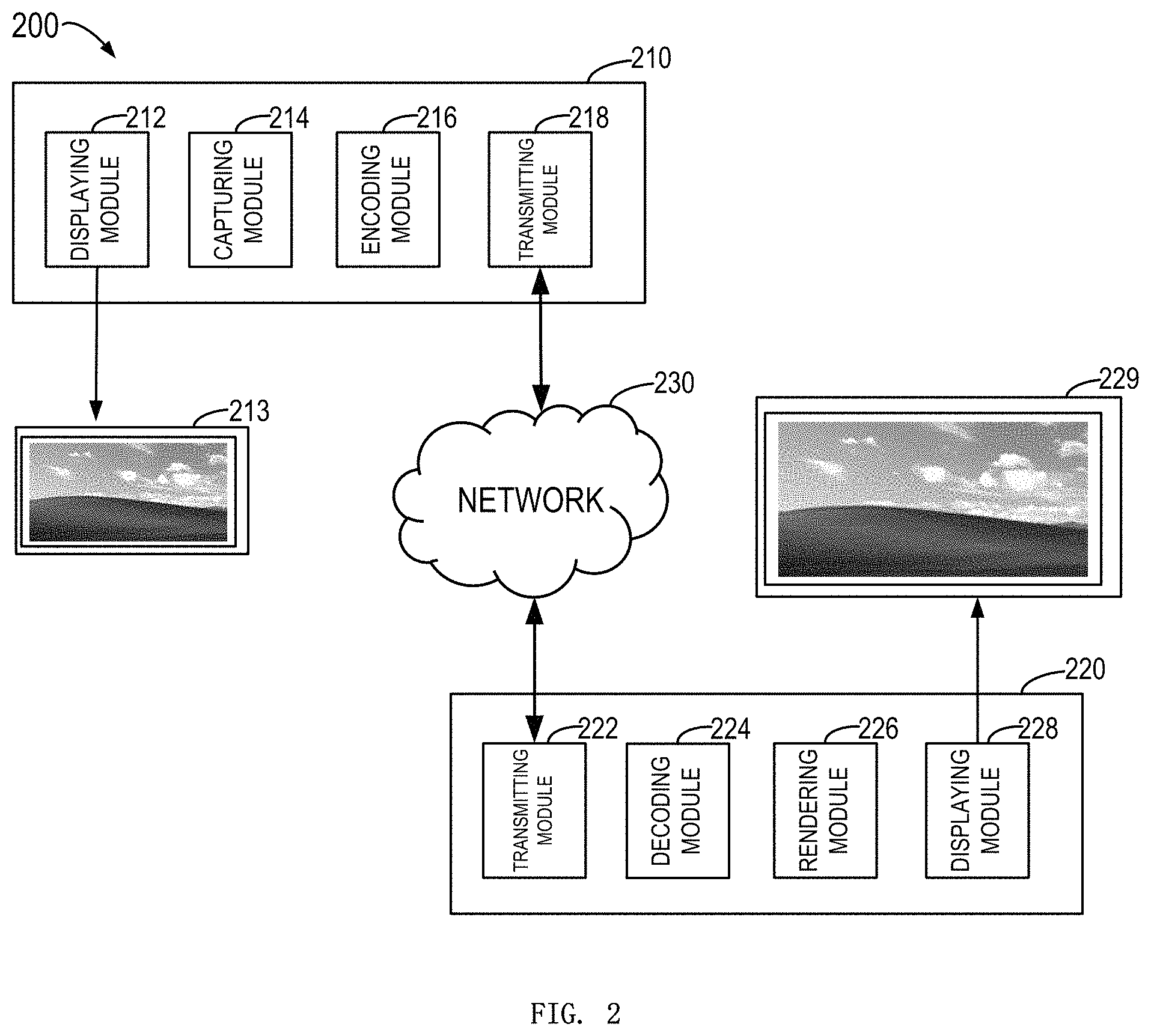 Patent US11775247 Figure 2 – Real-time screen sharing