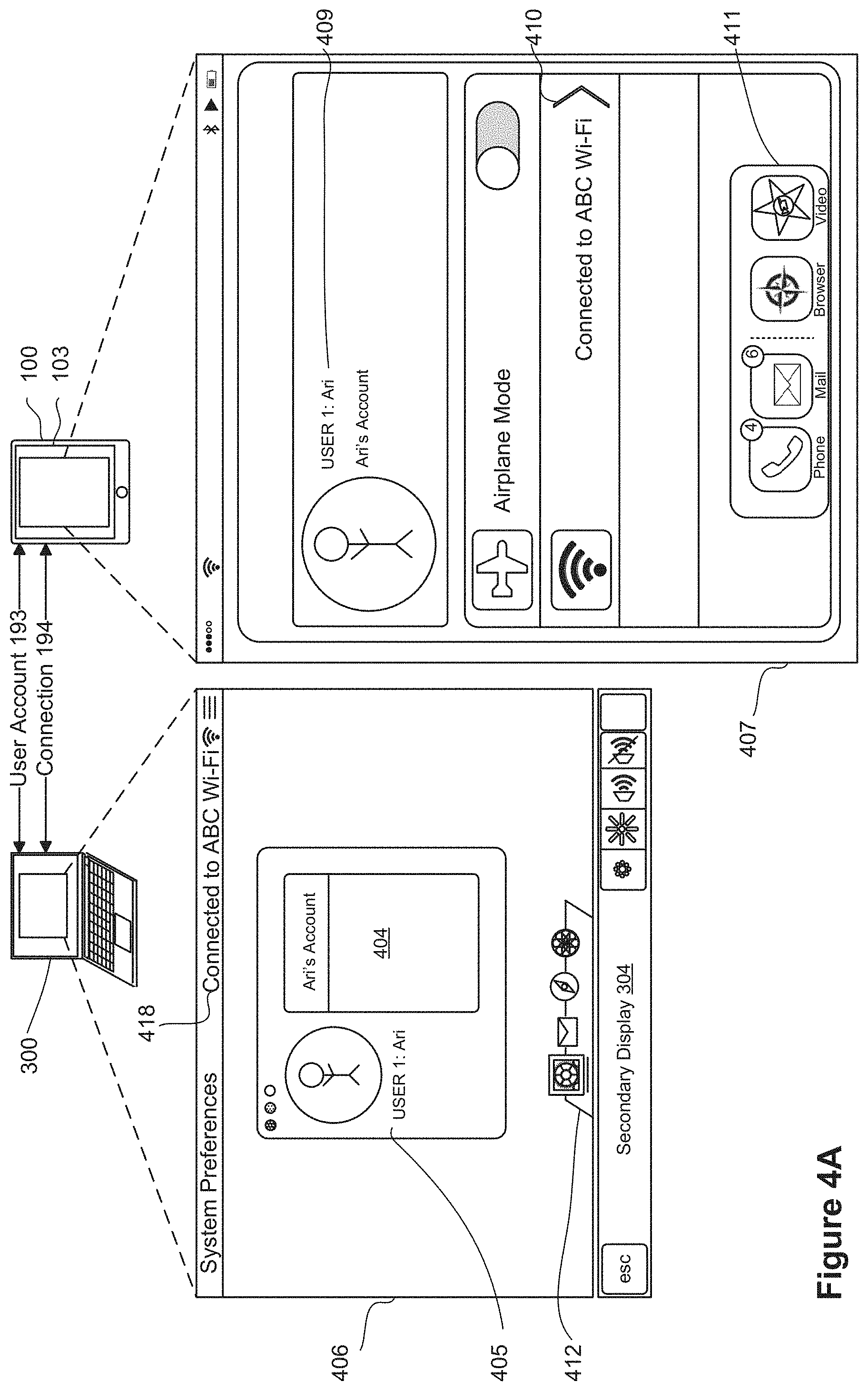 Patent US11775248 Figure 6 – Systems and methods for initiating and interacting with a companion-display mode for an electronic device with a touch-sensitive display