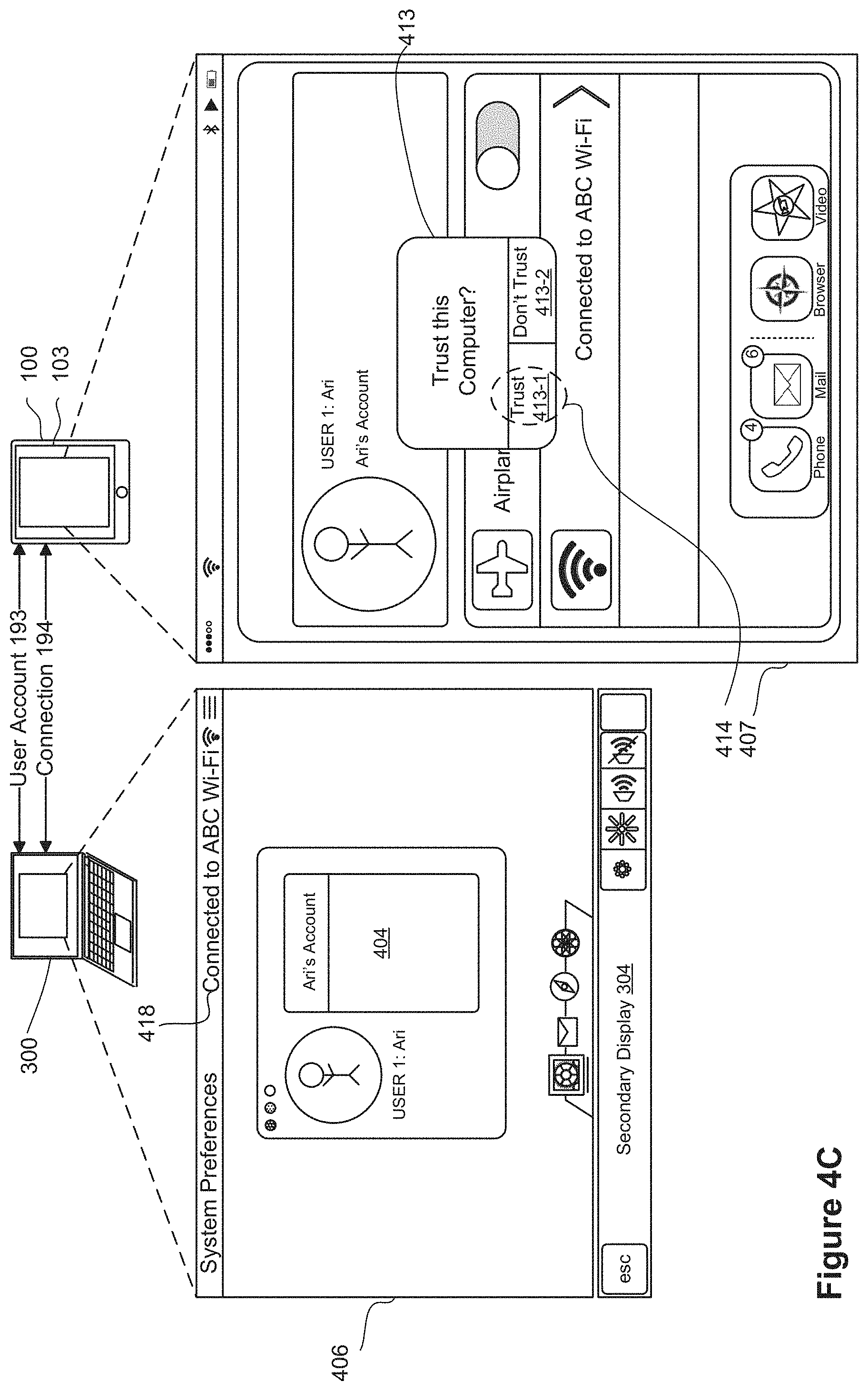 Patent US11775248 Figure 8 – Systems and methods for initiating and interacting with a companion-display mode for an electronic device with a touch-sensitive display