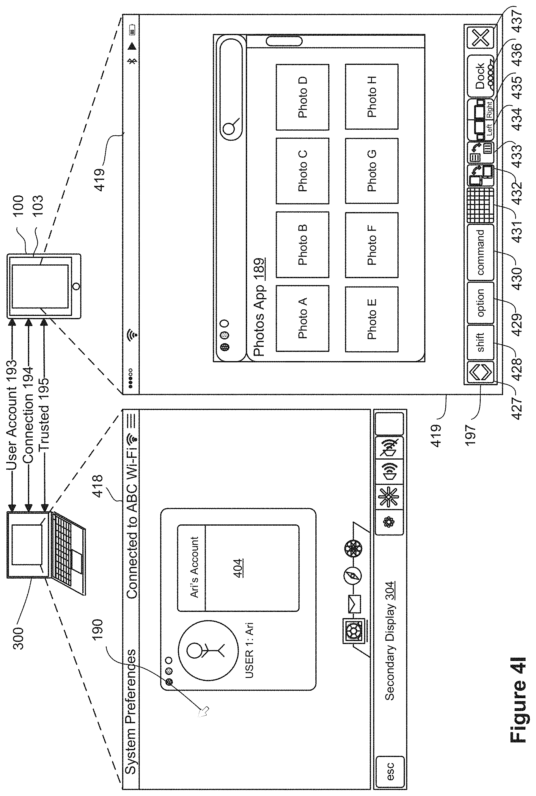 Patent US11775248 Figure 14 – Systems and methods for initiating and interacting with a companion-display mode for an electronic device with a touch-sensitive display