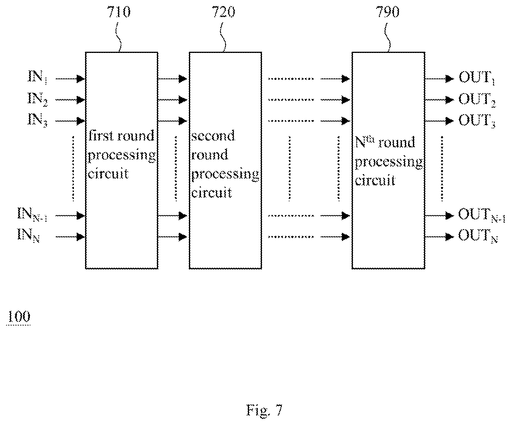Patent US11775255 Figure 7 – Sorting device