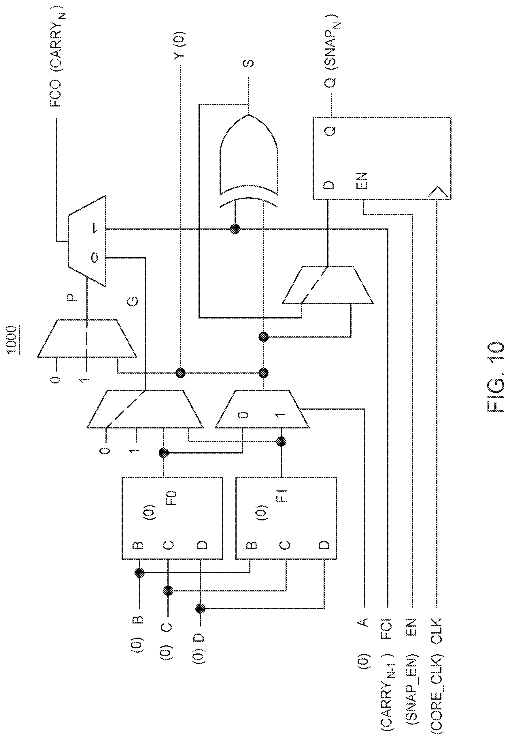 Patent US11775259 Figure 9 – Random number generator