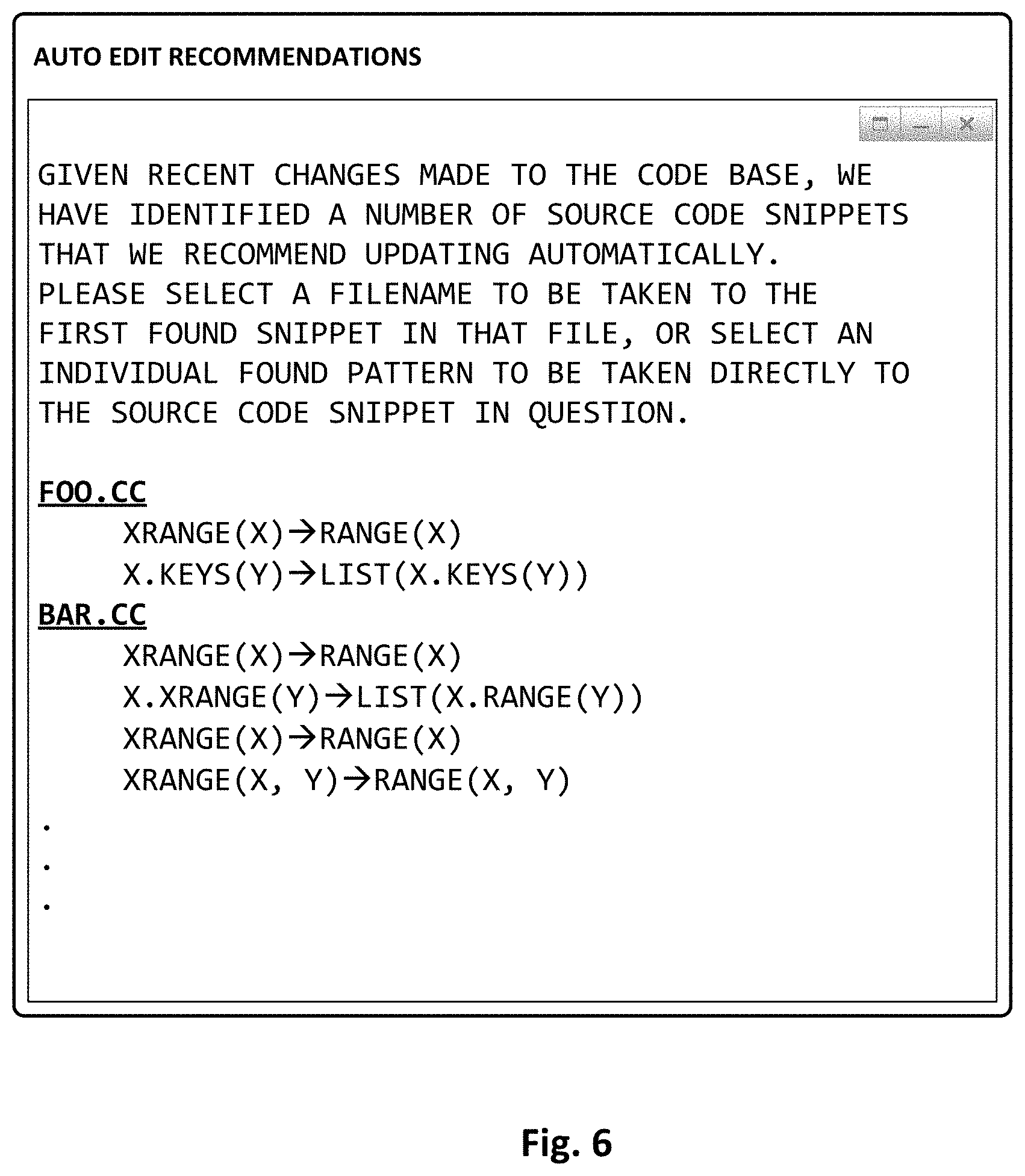 Patent US11775267 Figure 6 – Identification and application of related source code edits