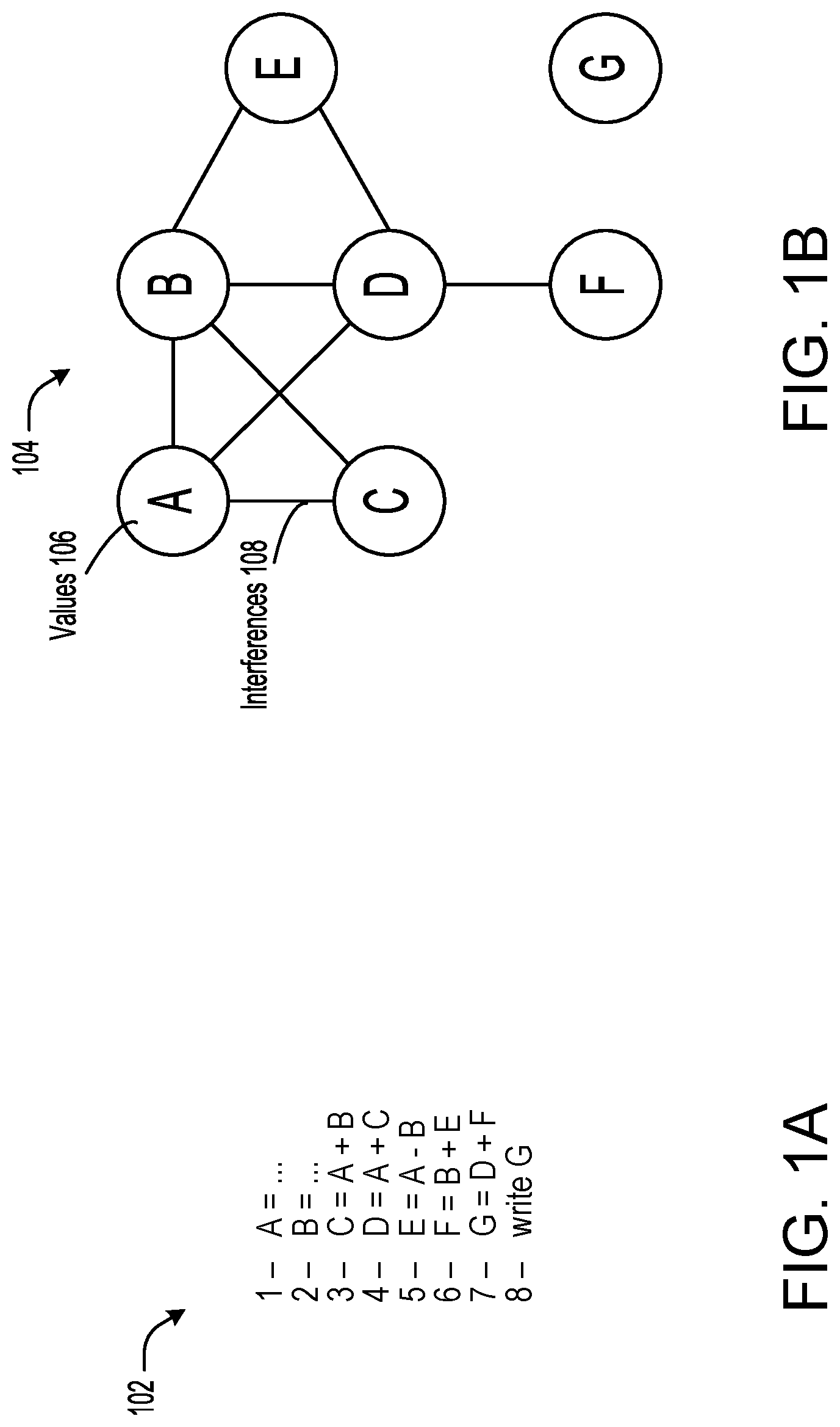 Patent US11775268 Figure 1 – Color selection schemes for storage allocation