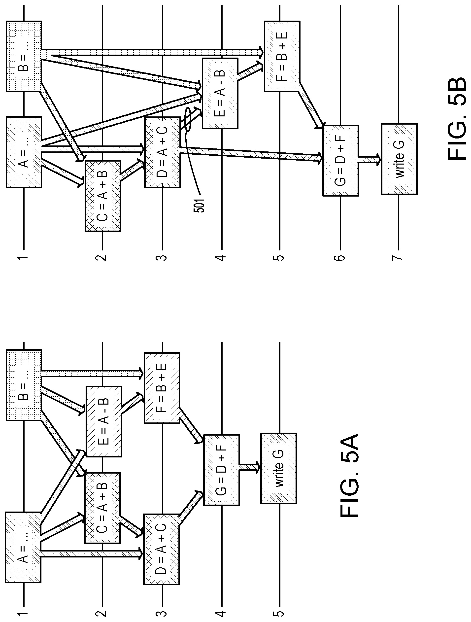 Patent US11775268 Figure 5 – Color selection schemes for storage allocation