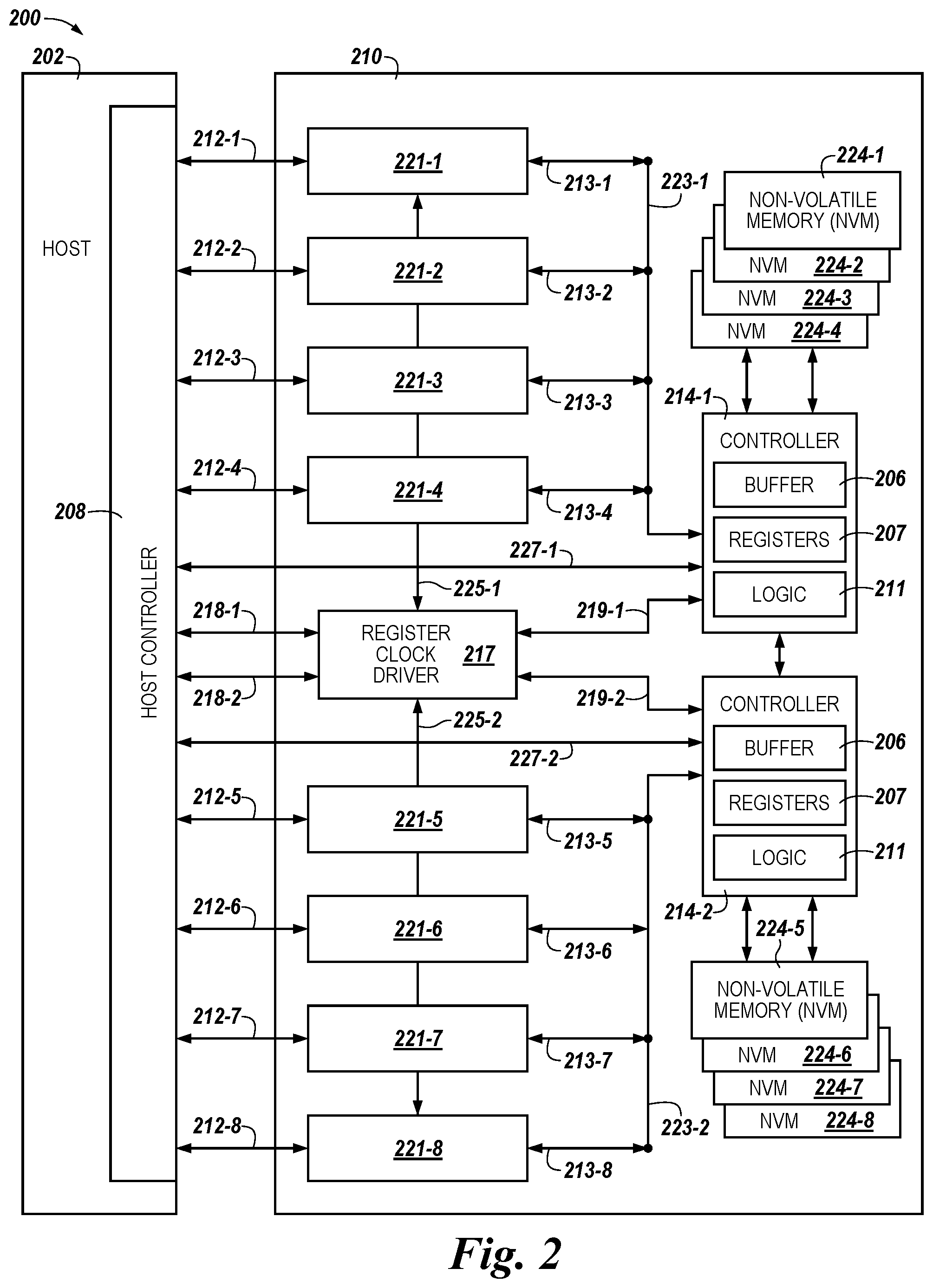 Patent US11775300 Figure 3 – Memory mapping for memory, memory modules, and non-volatile memory