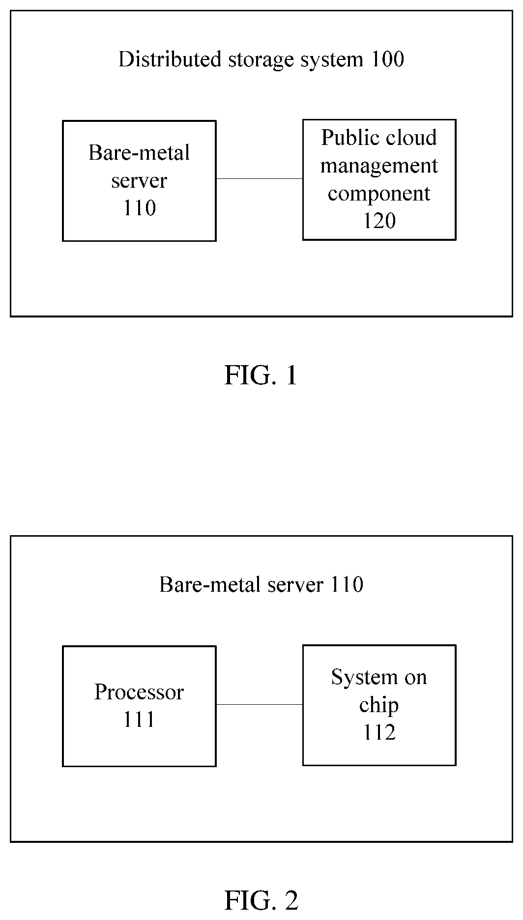 Patent US11775316 Figure 1 – Request processing method, system on chip, and public cloud management component