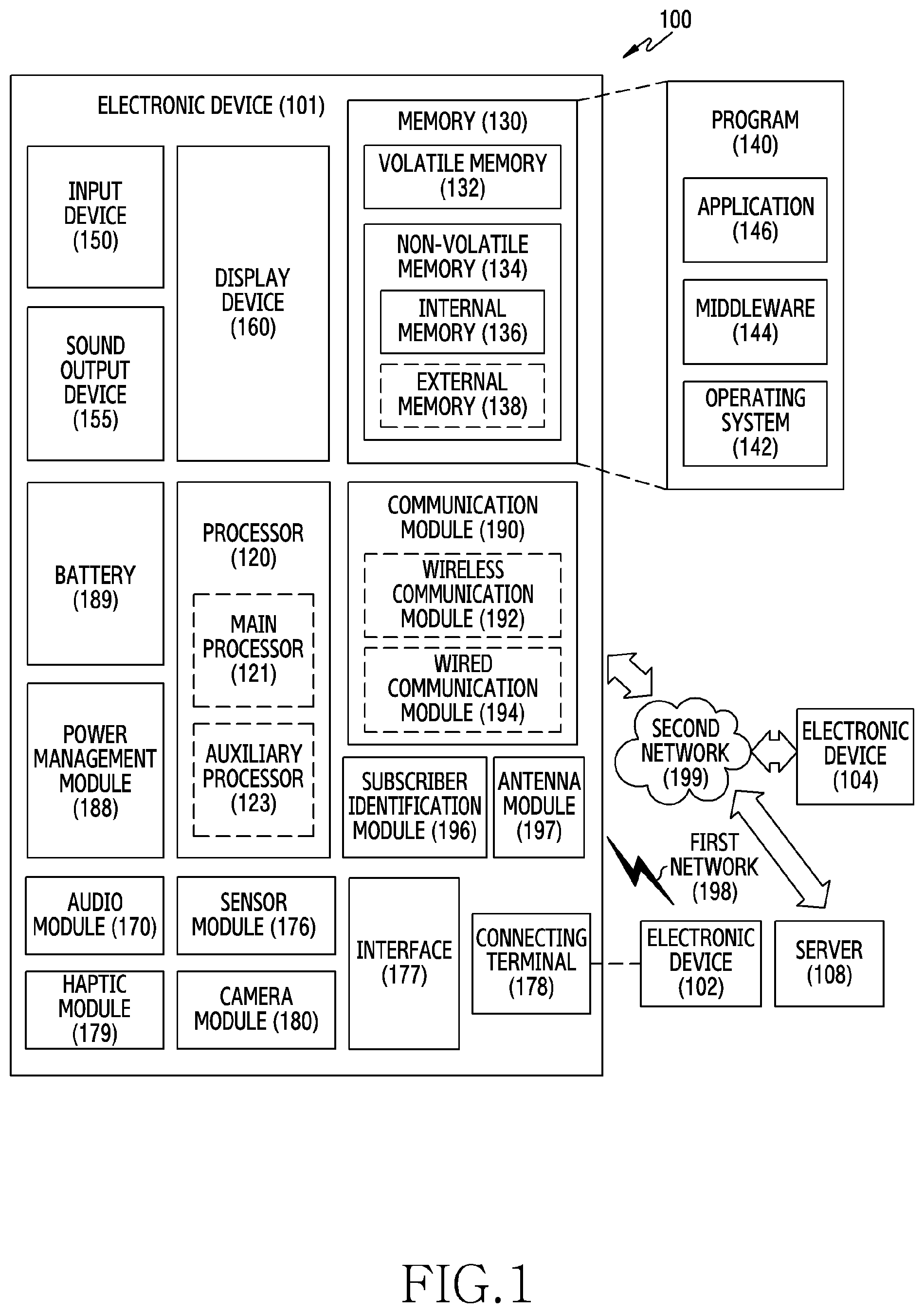 Patent US11775319 Figure 1 – Method for preloading application based on history and condition and electronic device supporting same