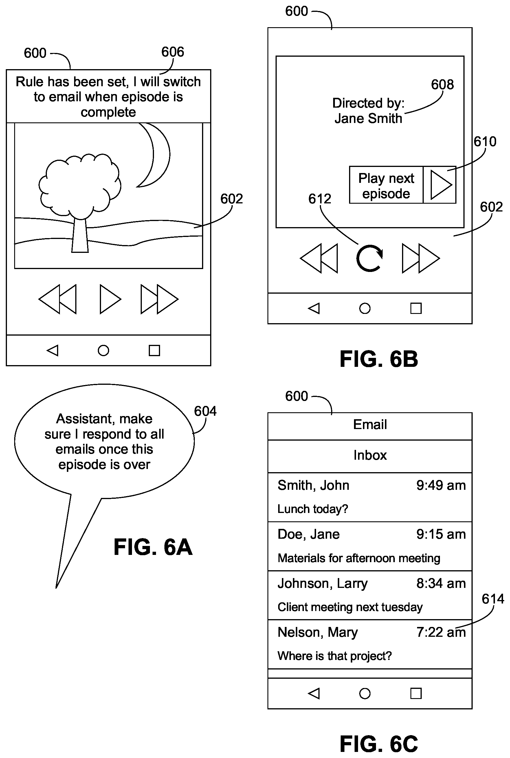 Patent US11775324 Figure 6 – Automated content switching rule for controlling access to interactive content on a computing device