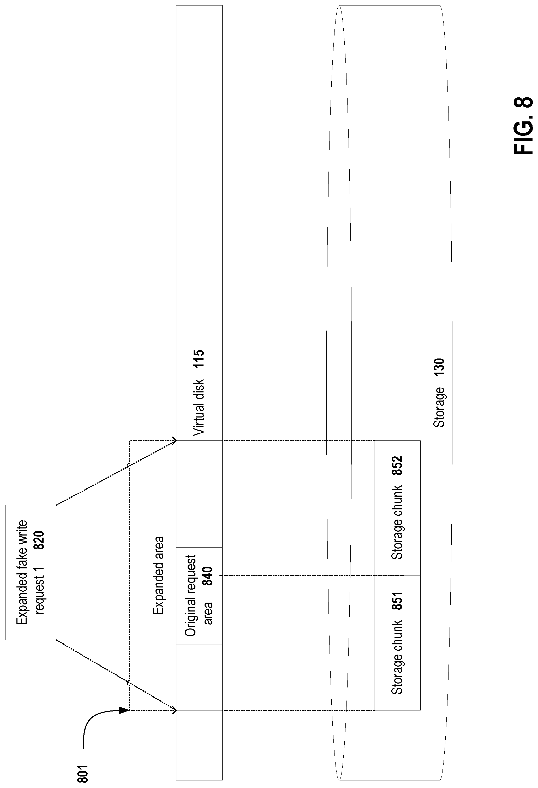 Patent US11775329 Figure 8 – System and method for reducing virtual machine live migration downtime