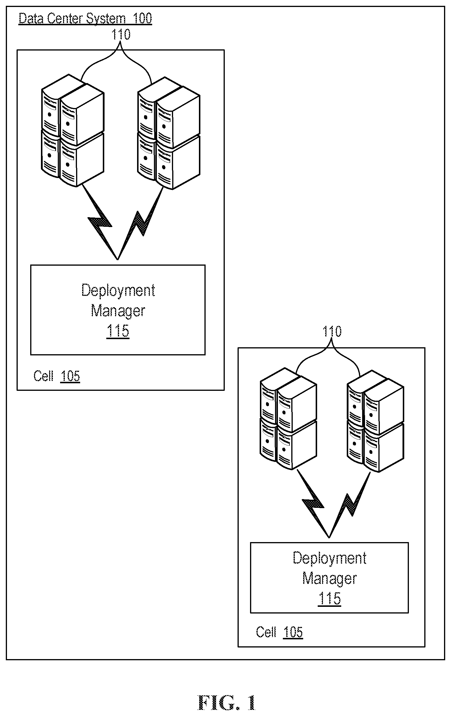 Patent US11775331 — Systems and methods for container management — Figure 1
