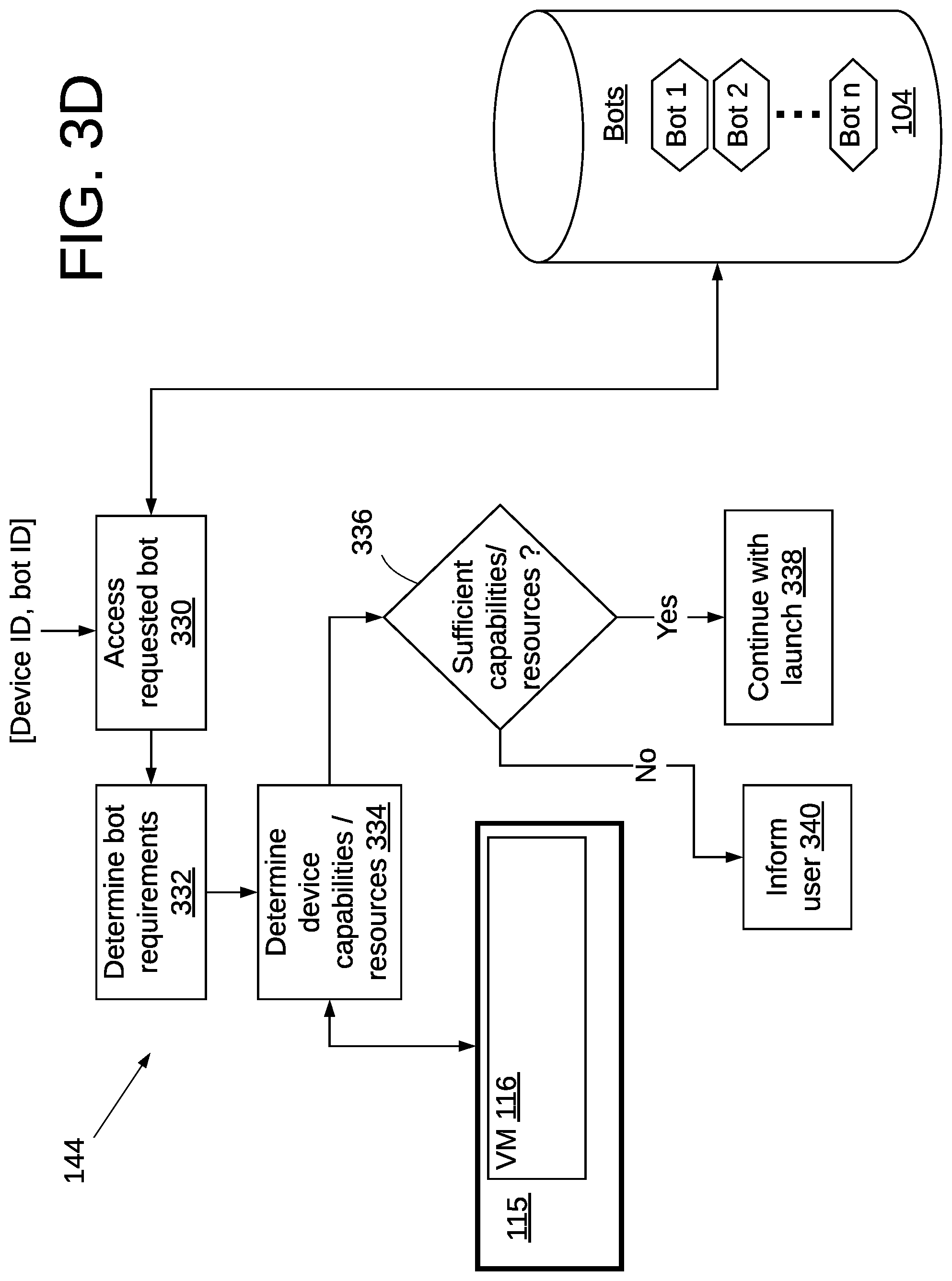 Patent US11775339 Figure 6 – Robotic process automation using virtual machine and programming language interpreter