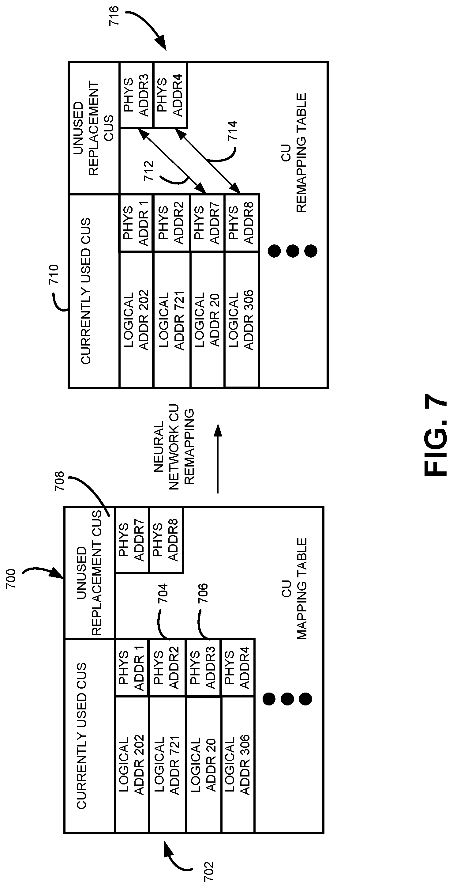 Patent US11775349 Figure 6 – Machine intelligence processor with compute unit remapping