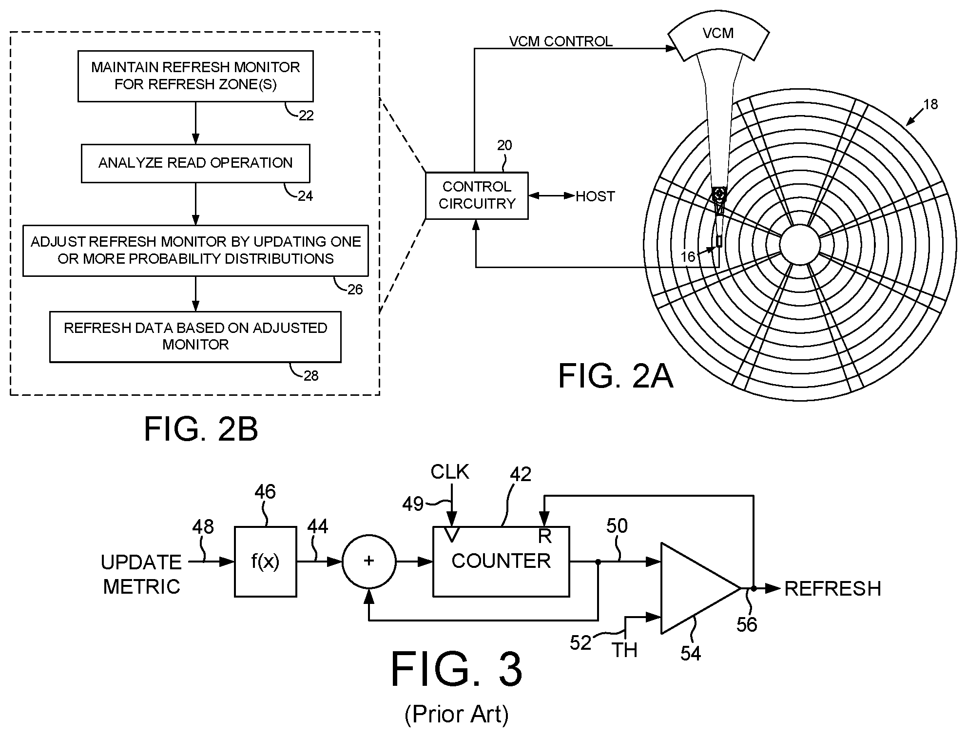 Patent US11775366 Figure 2 – Data storage device adjusting refresh monitor based on a learning based feedback control