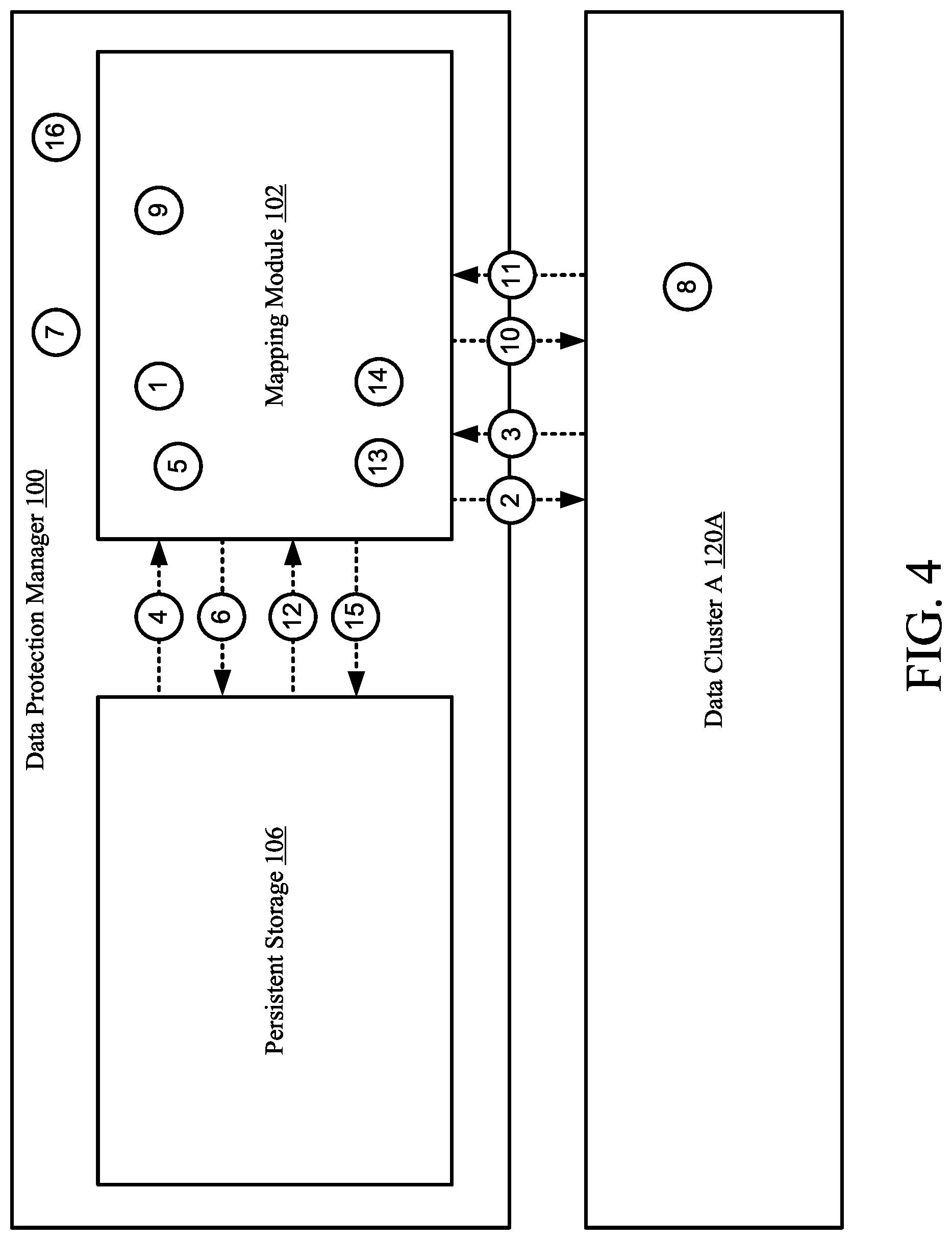 Patent US11775393 Figure 12 – Method and system for mapping data protection services to data cluster components