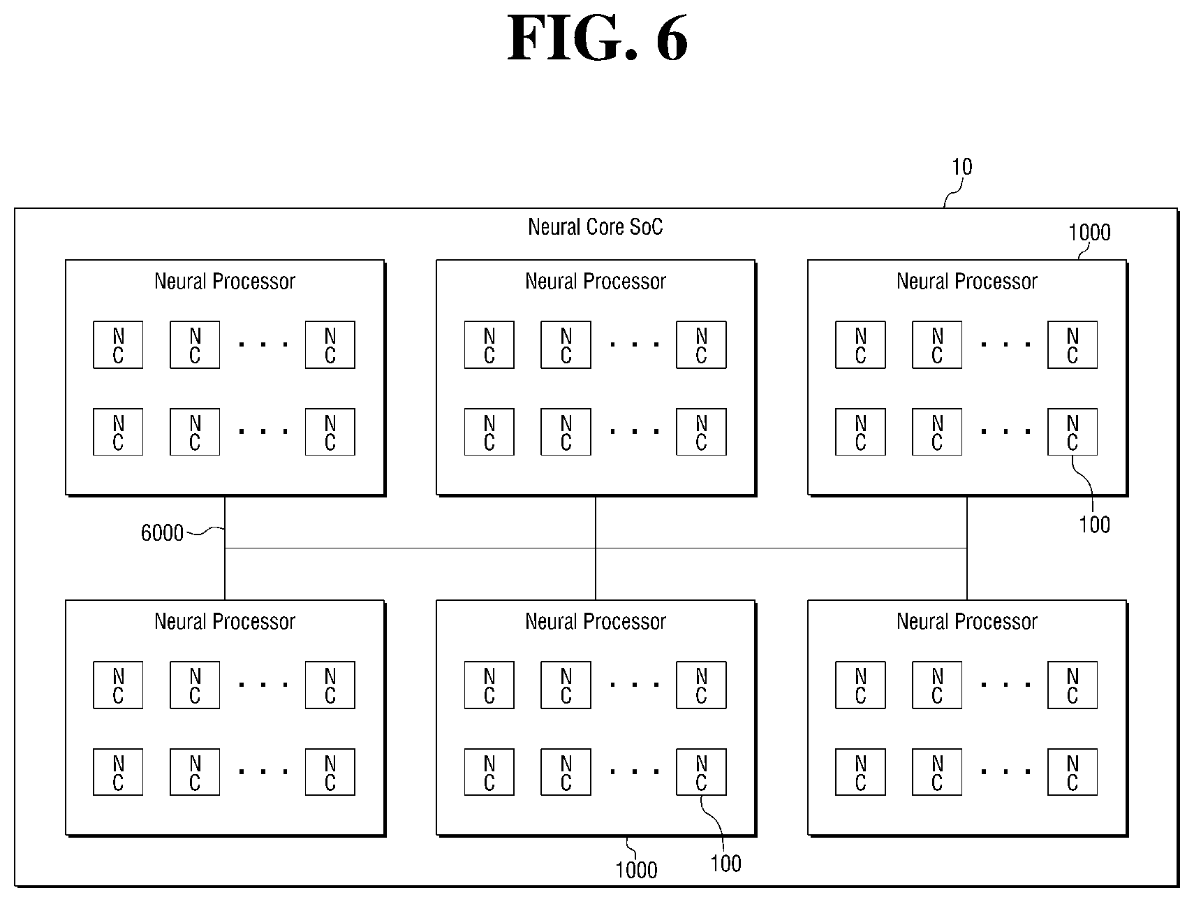 Patent US11775437 Figure 6 – Neural processing device