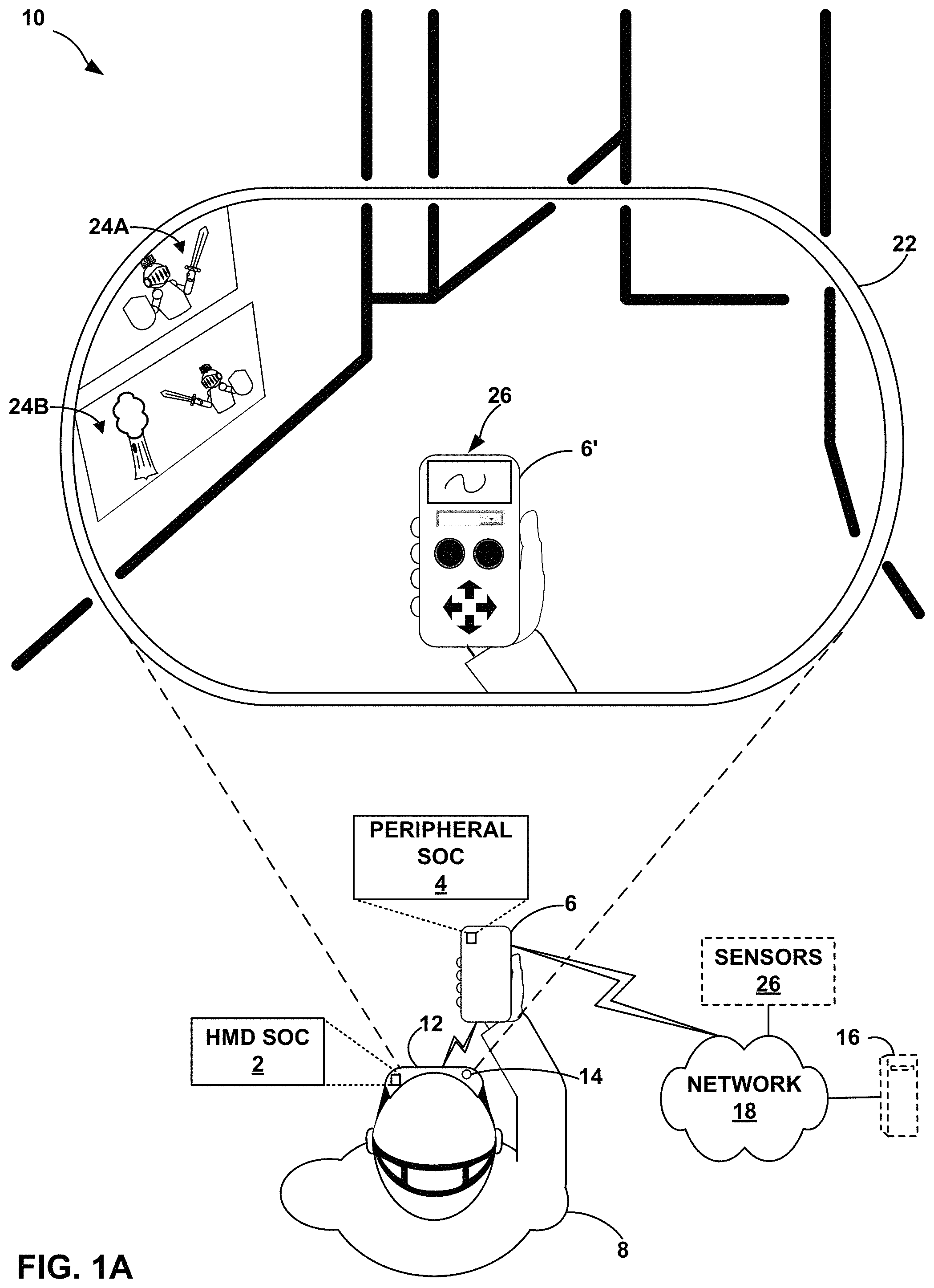 Patent US11775448 Figure 1 – System on a chip (SOC) communications to prevent direct memory access (DMA) attacks