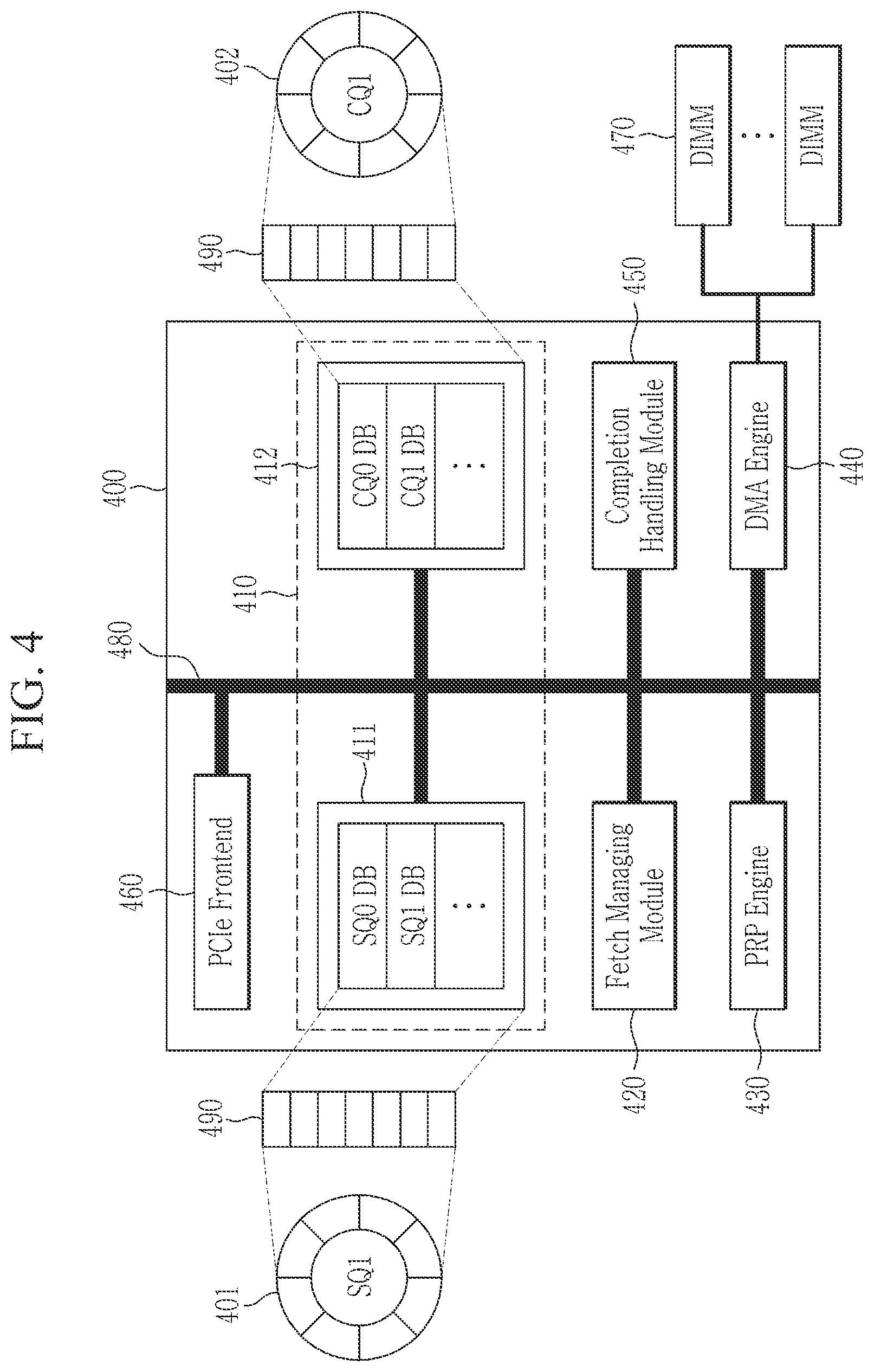 Patent US11775452 Figure 4 – Non-volatile memory controller device and non-volatile memory device