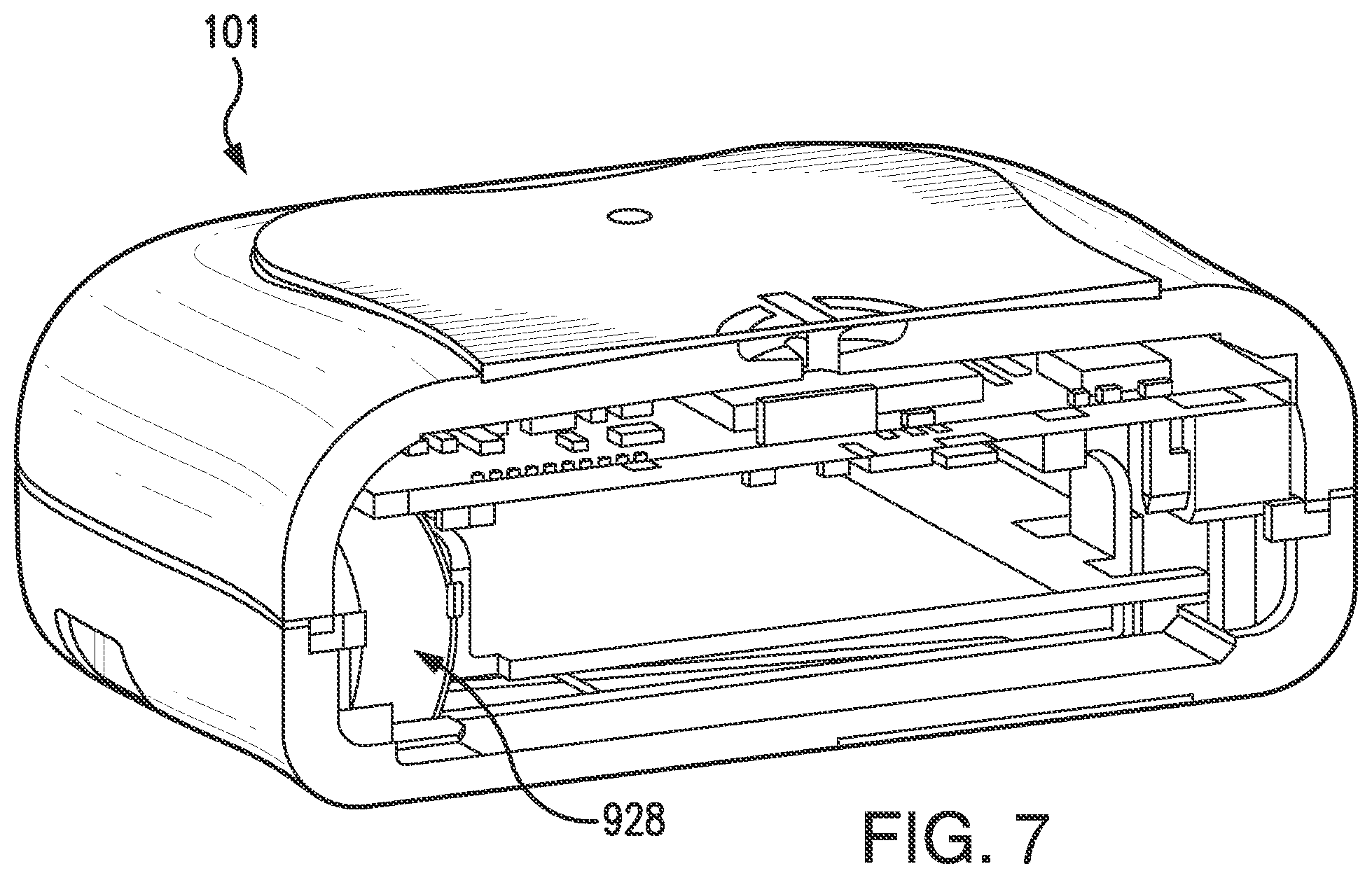 Patent US11775461 Figure 6 – Remotely-powered sensing system with multiple sensing devices