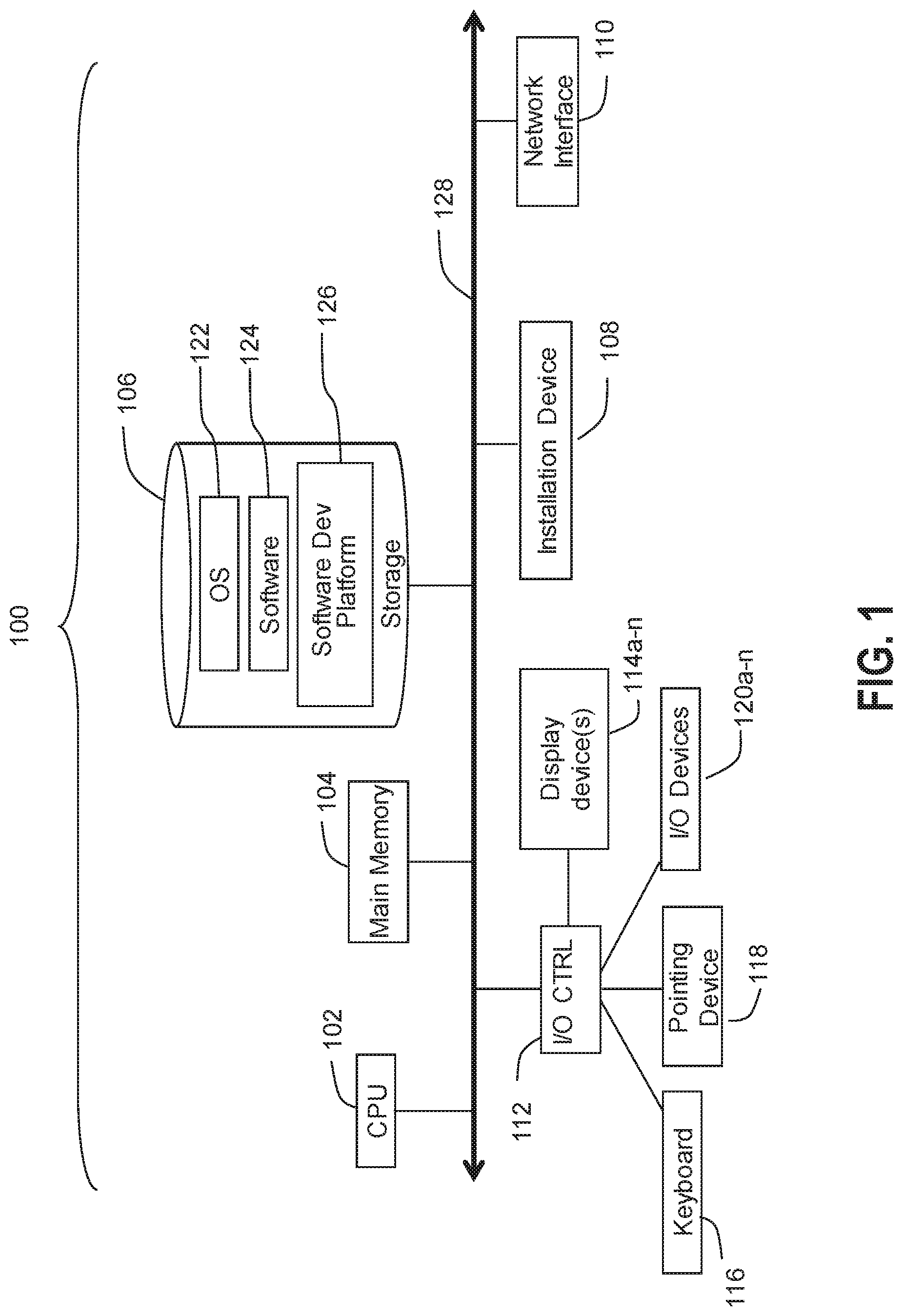 Patent US11775471 Figure 1 – System and method for caching converted files and compiling computer code from the cache