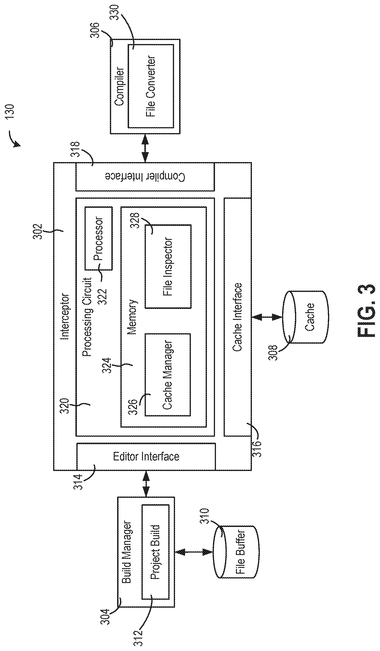 Patent US11775471 Figure 3 – System and method for caching converted files and compiling computer code from the cache