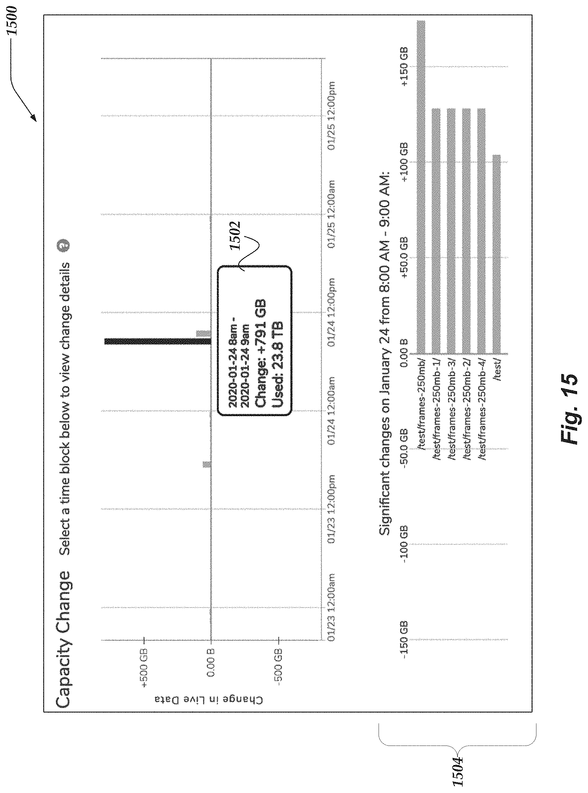 Patent US11775481 Figure 15 – User interfaces for managing distributed file systems