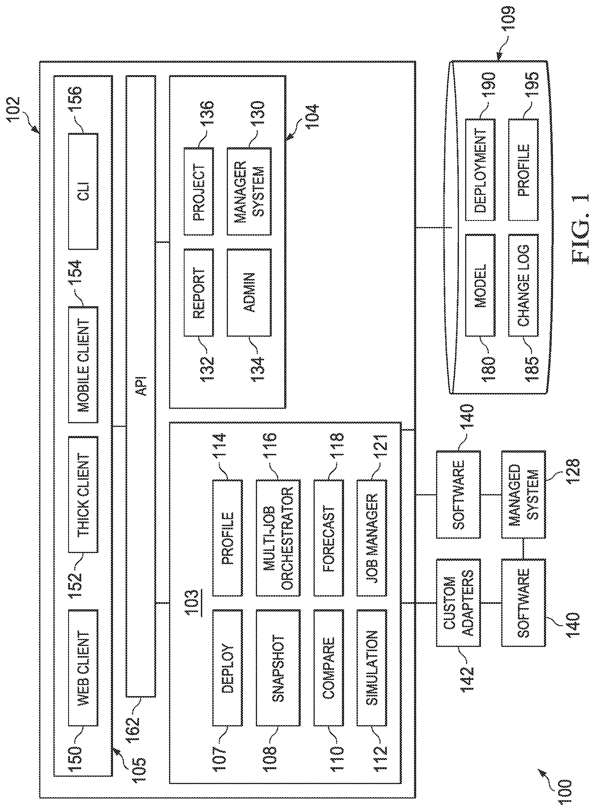 Patent US11775486 Figure 1 – System, method and computer program product for database change management