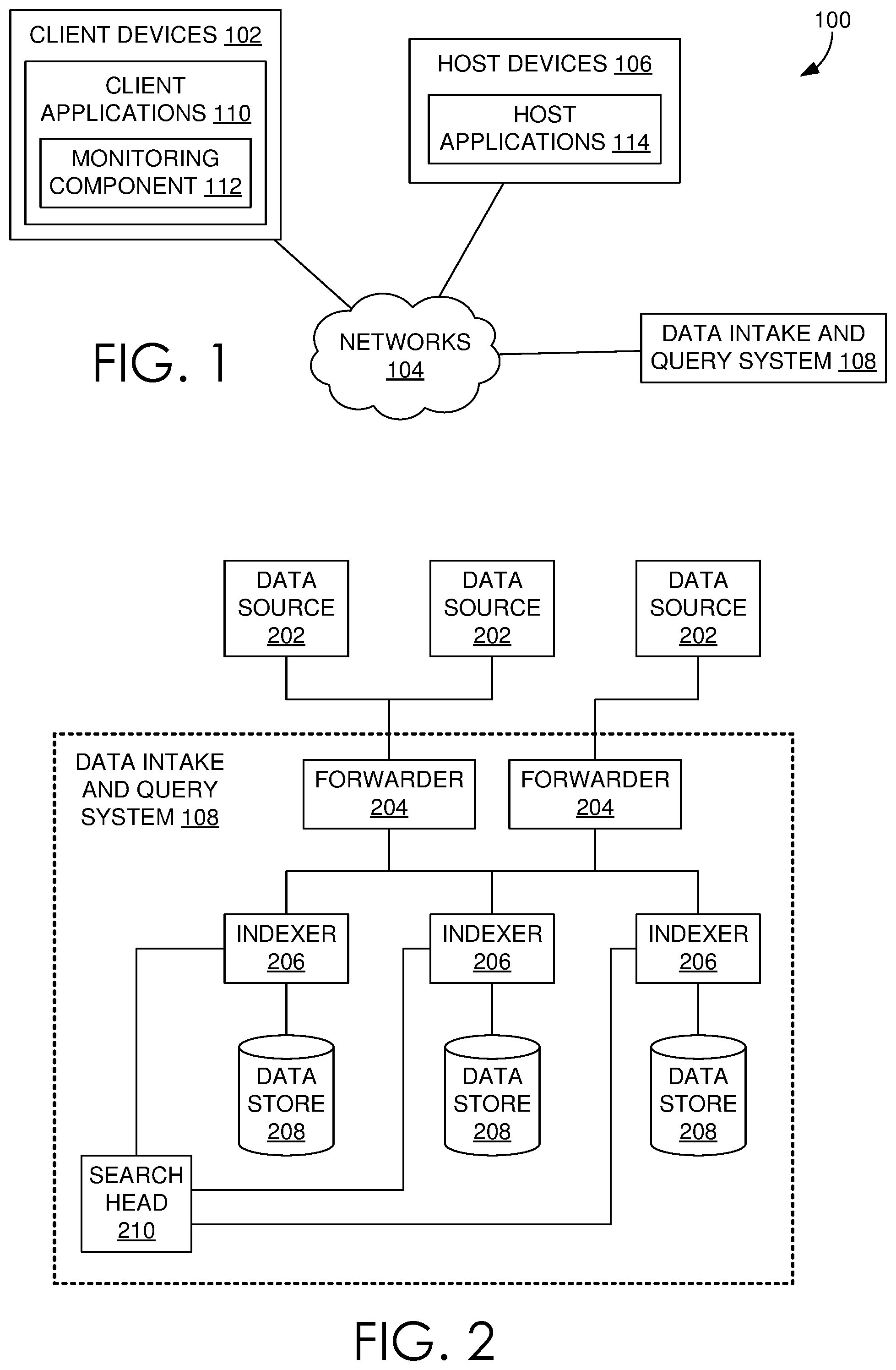 Patent US11775501 Figure 1 – Trace and span sampling and analysis for instrumented software