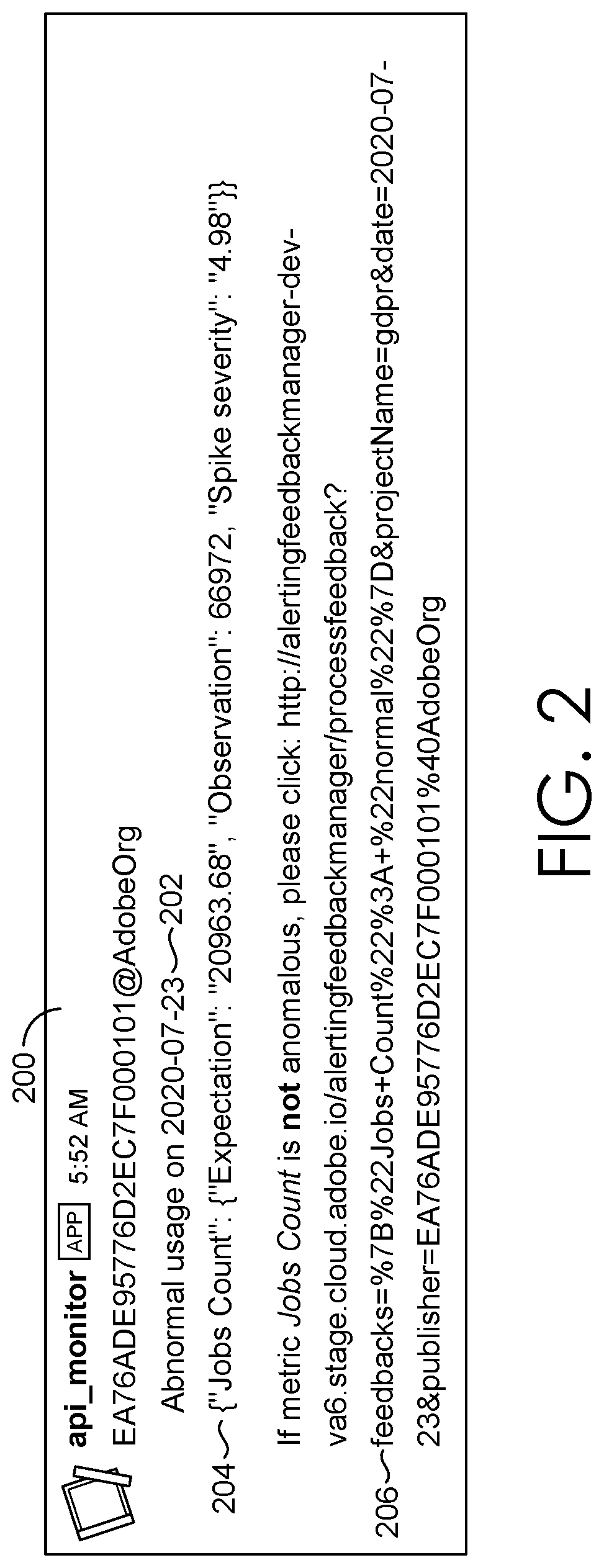 Patent US11775502 Figure 2 – Facilitating efficient and effective anomaly detection via minimal human interaction