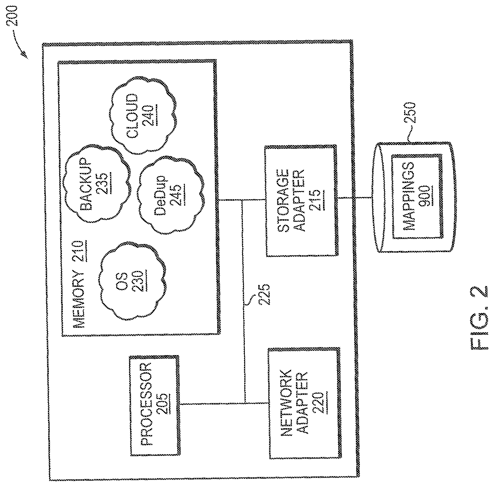 Patent US11775503 Figure 2 – Technique for global deduplication across datacenters with minimal coordination