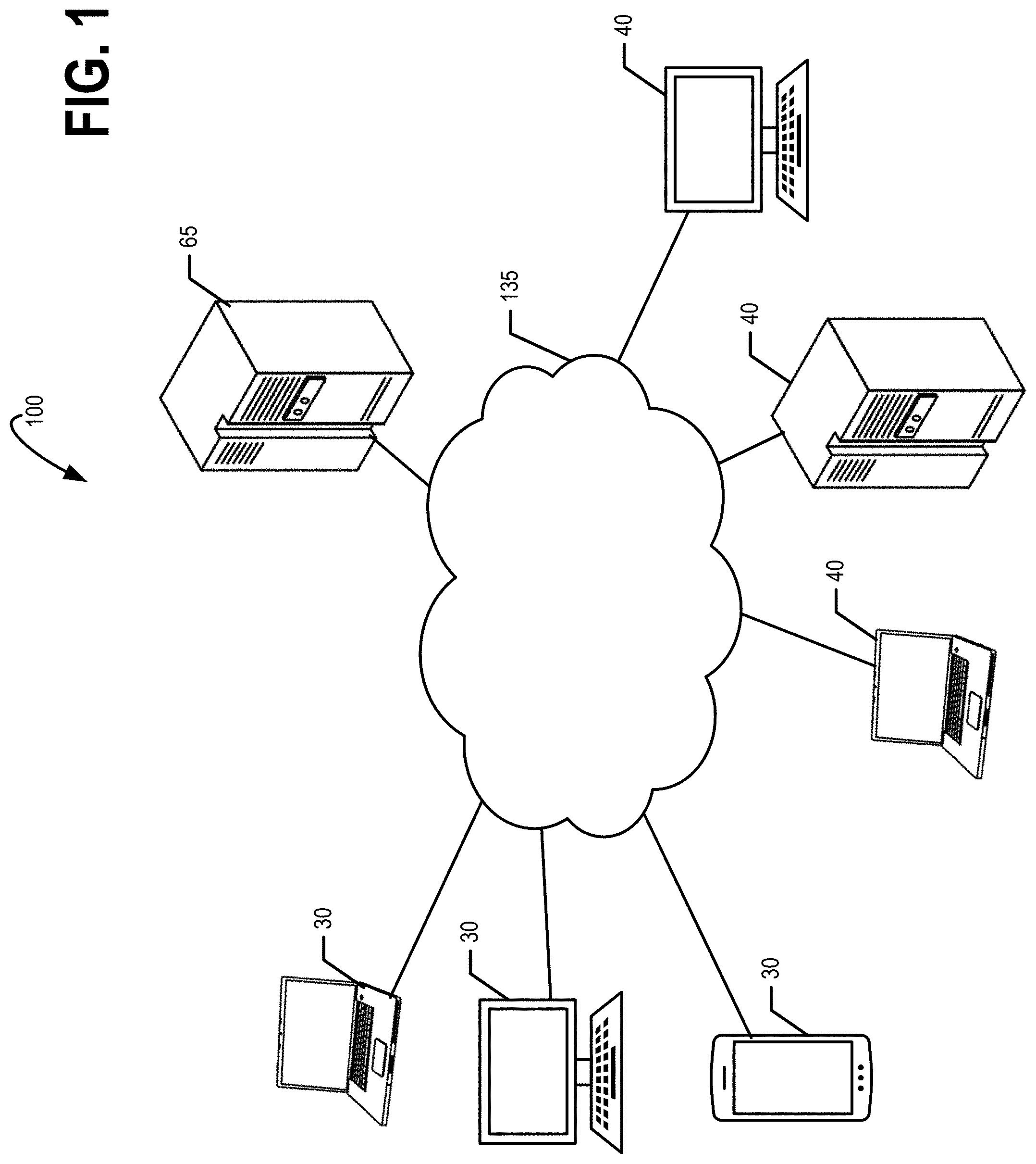 Patent US11775505 Figure 1 – Managing data objects for graph-based data structures