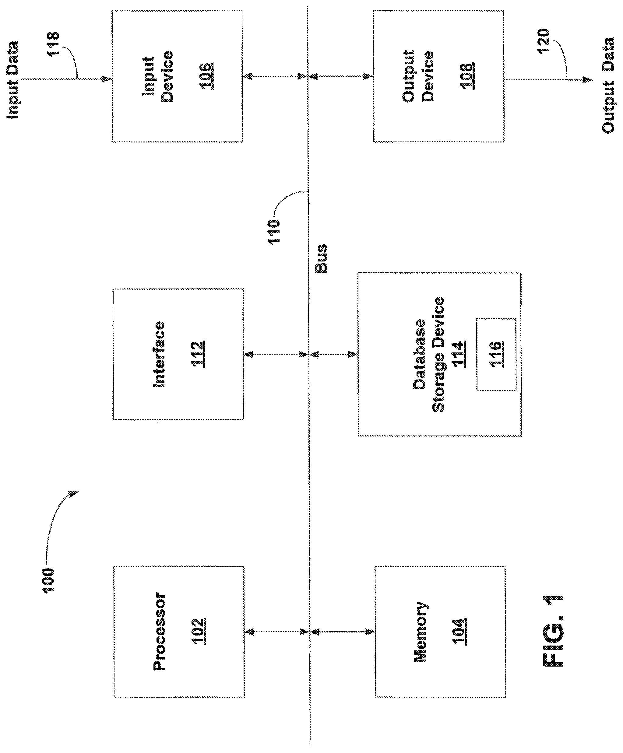Patent US11775510 — System and method for modeling a search query — Figure 1