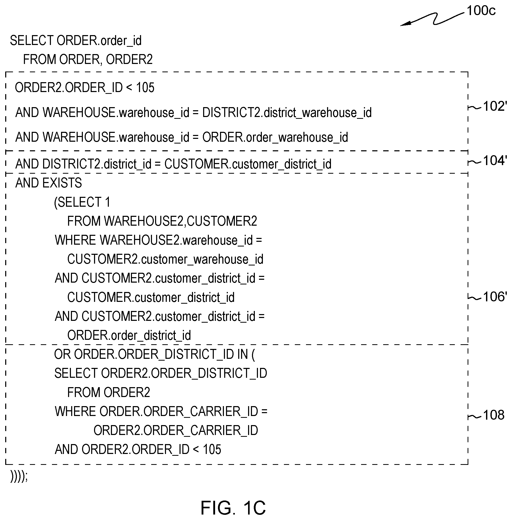 Patent US11775517 Figure 3 – Query content-based data generation